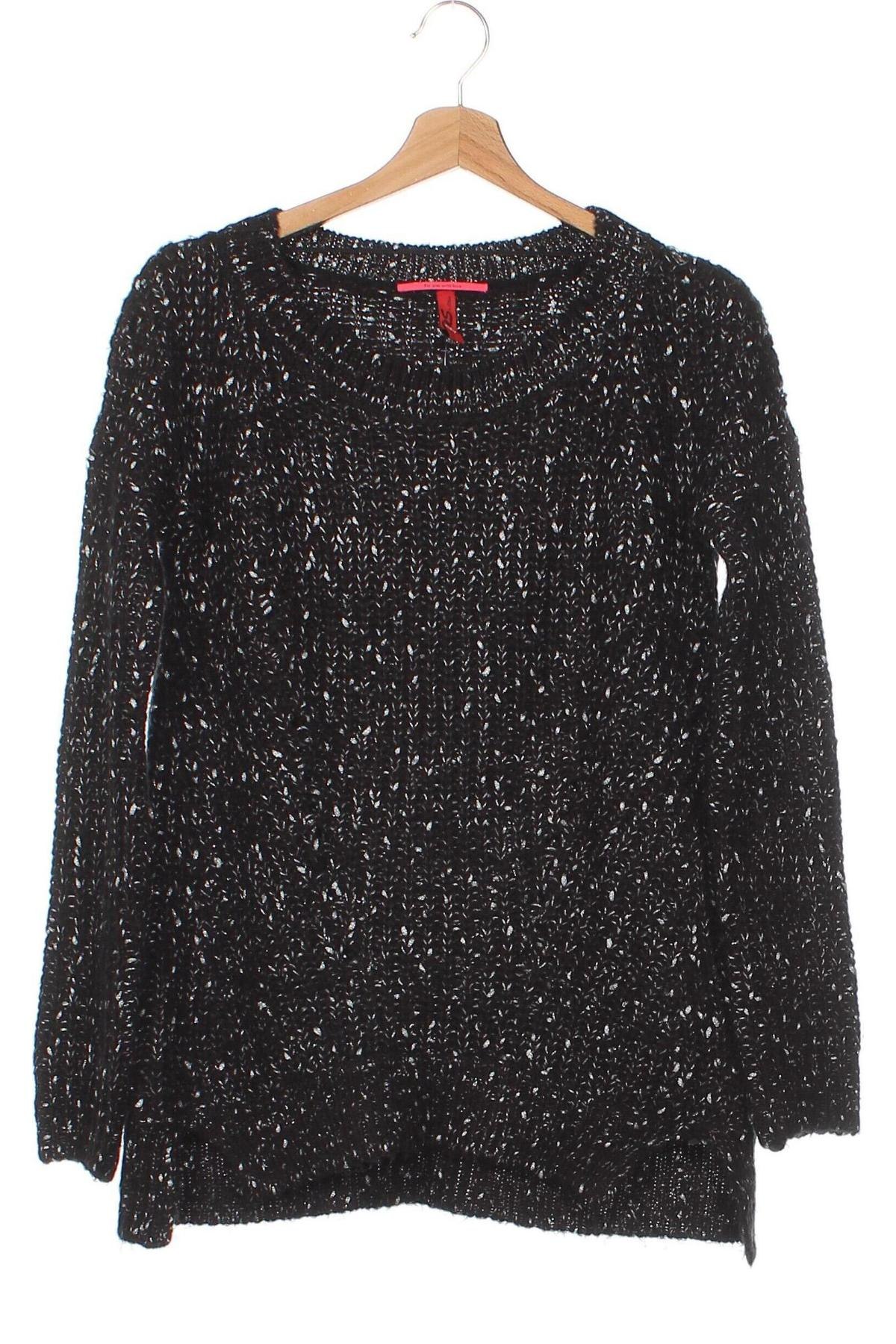 Дамски пуловер Q/S by S.Oliver, Размер XS, Цвят Черен, Цена 22,17 лв.