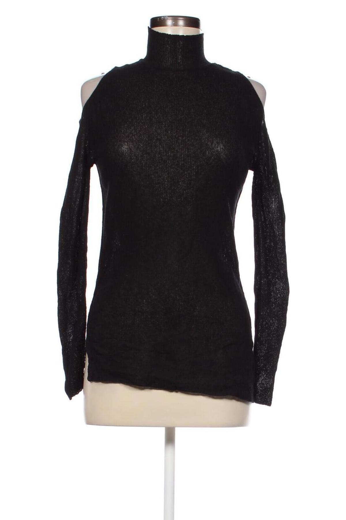 Дамски пуловер Rabens Saloner, Размер S, Цвят Черен, Цена 77,76 лв.