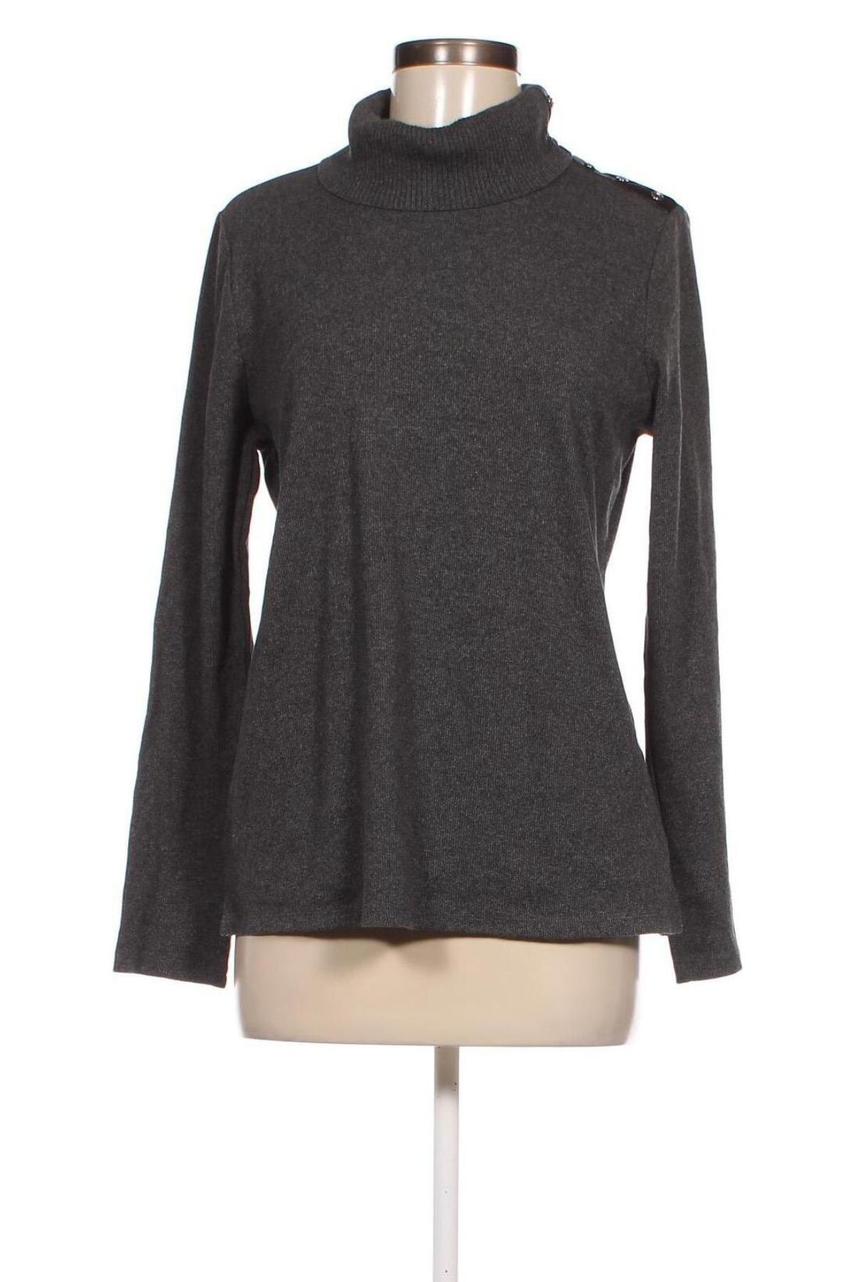 Дамски пуловер Rafaella, Размер L, Цвят Сив, Цена 14,35 лв.