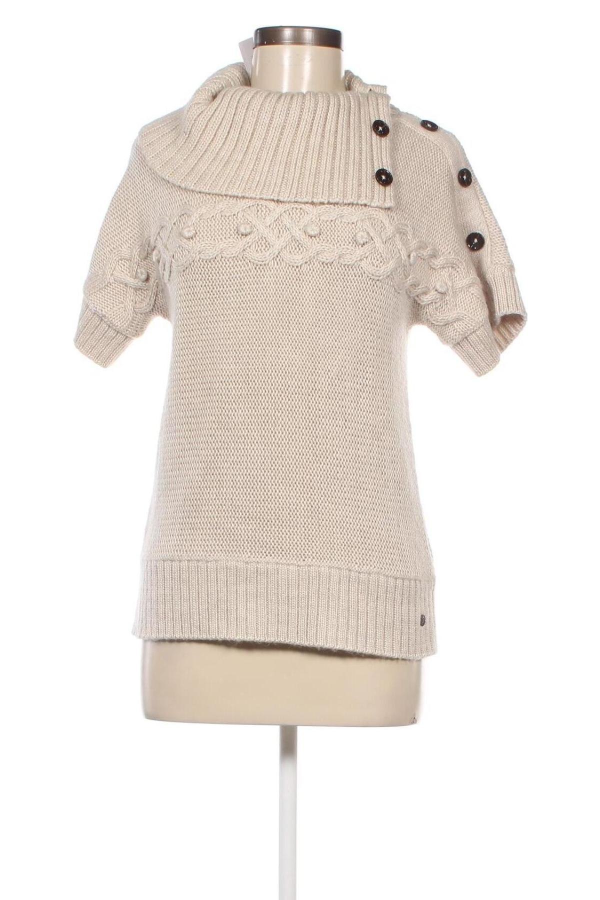 Γυναικείο πουλόβερ S.Oliver, Μέγεθος M, Χρώμα  Μπέζ, Τιμή 11,76 €