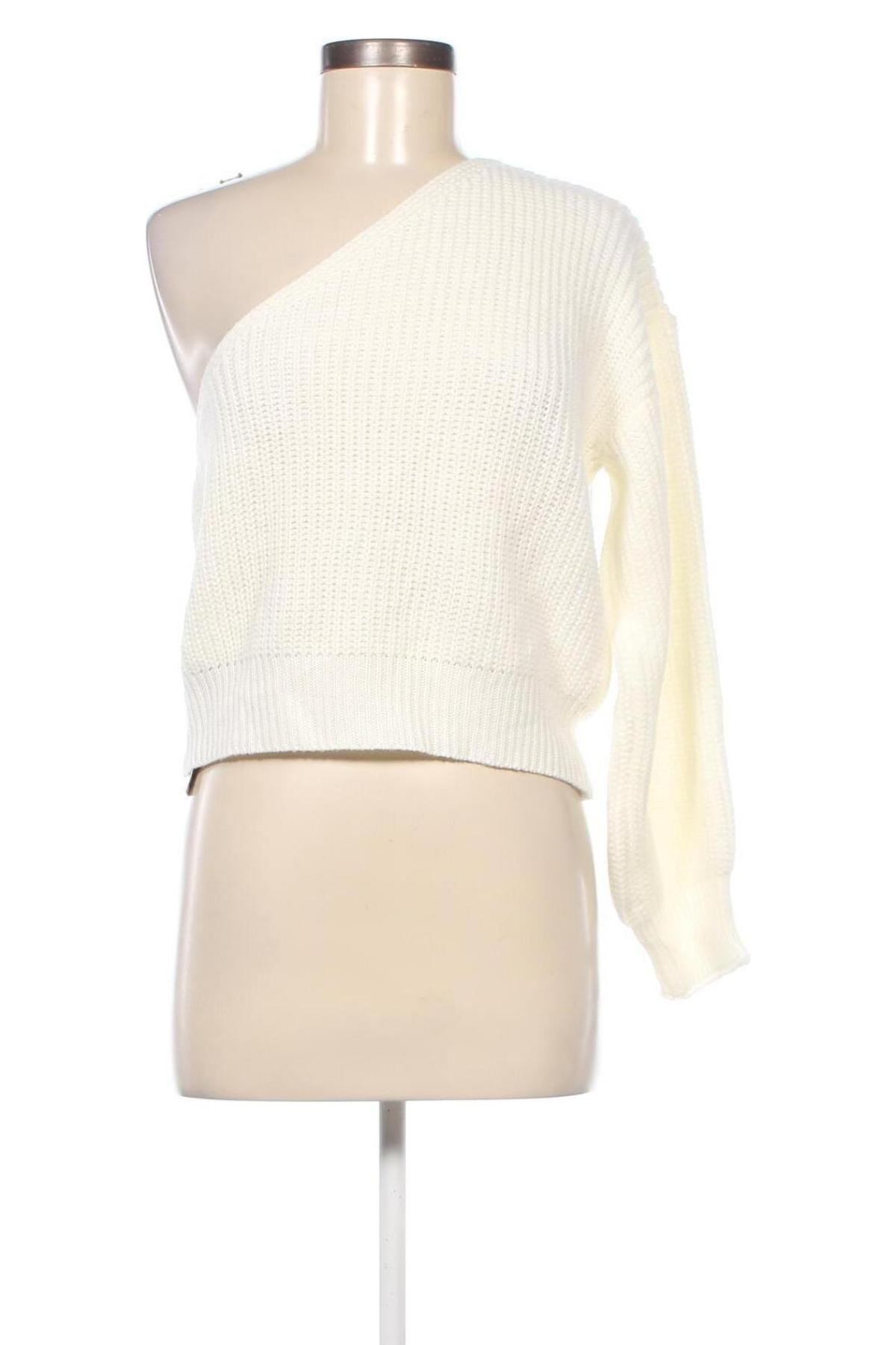Γυναικείο πουλόβερ SHEIN, Μέγεθος S, Χρώμα Λευκό, Τιμή 6,28 €