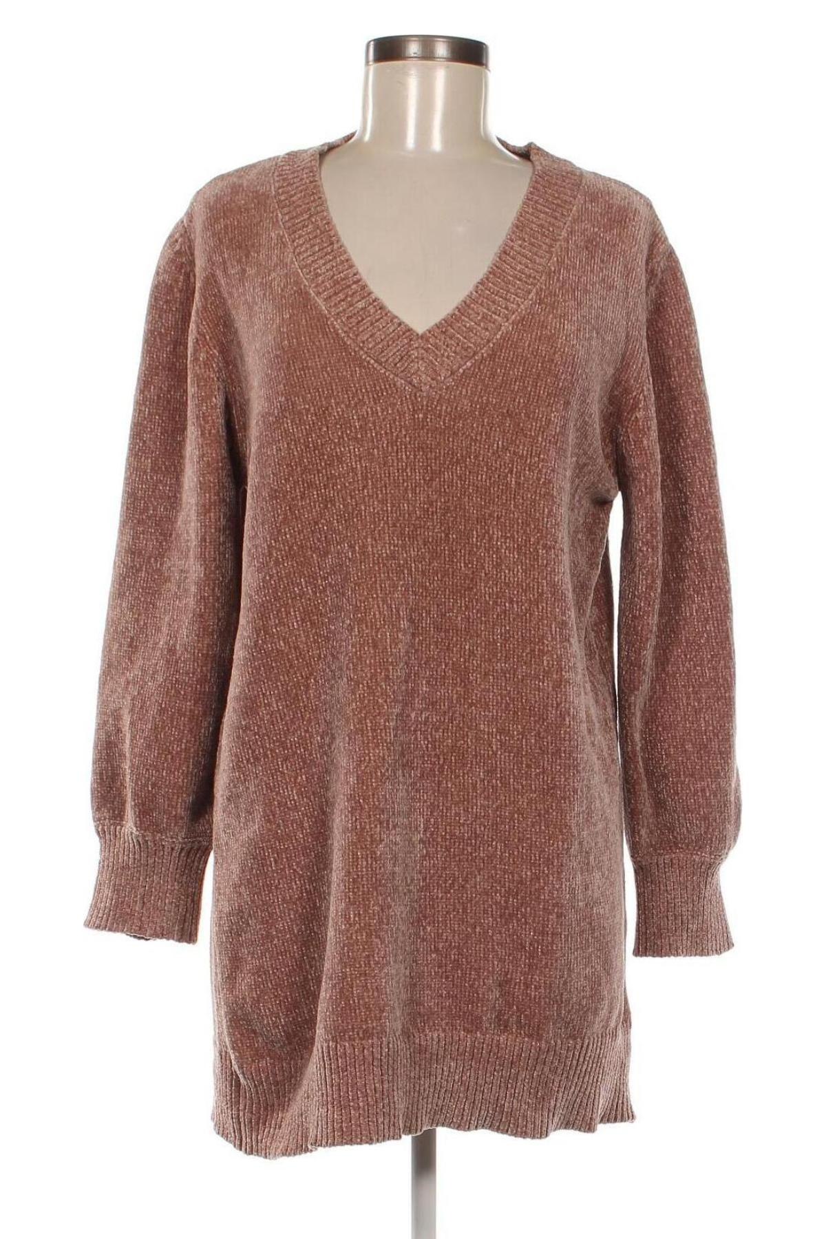 Дамски пуловер SHEIN, Размер M, Цвят Кафяв, Цена 8,70 лв.