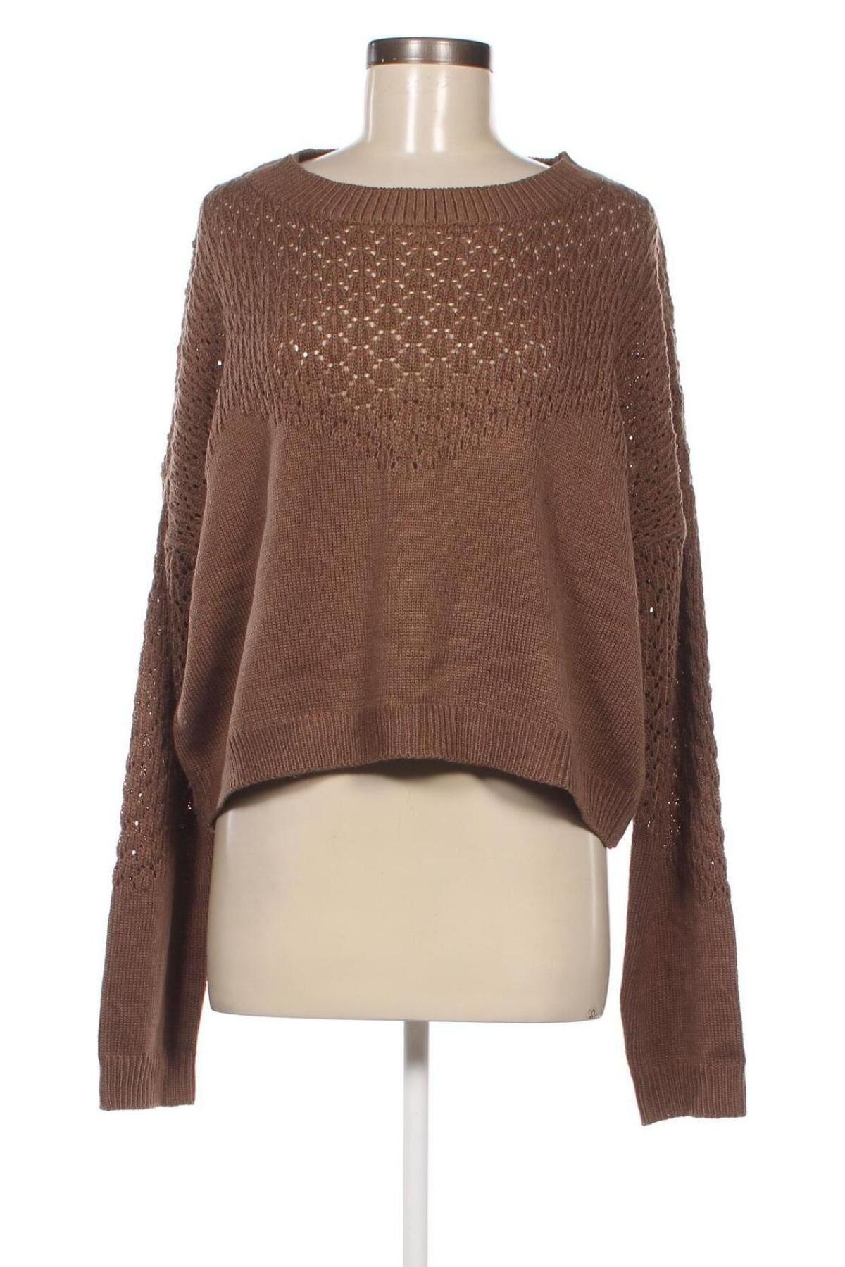 Γυναικείο πουλόβερ SHEIN, Μέγεθος M, Χρώμα Καφέ, Τιμή 5,92 €