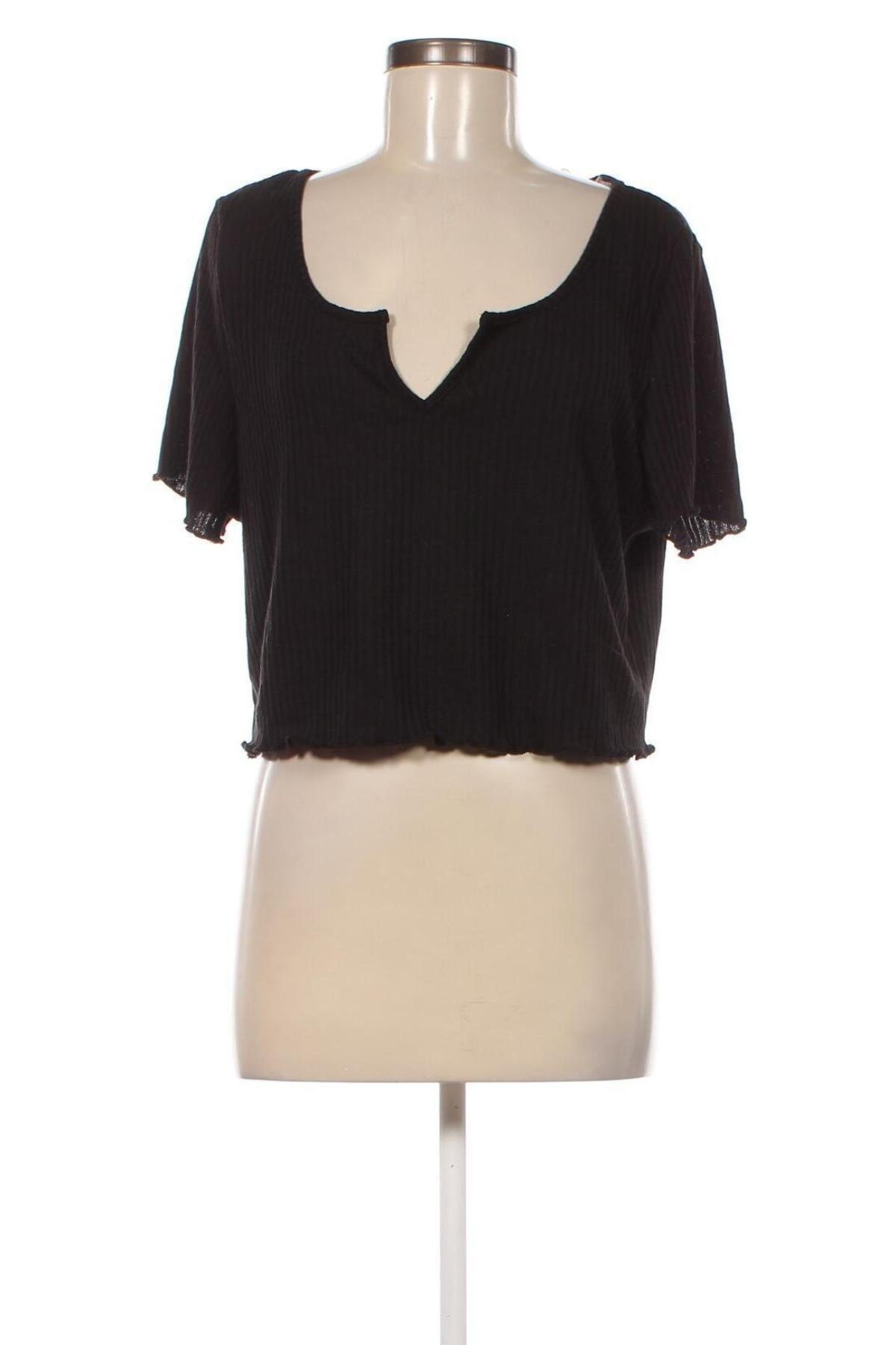Γυναικείο πουλόβερ SHEIN, Μέγεθος 4XL, Χρώμα Μαύρο, Τιμή 16,86 €
