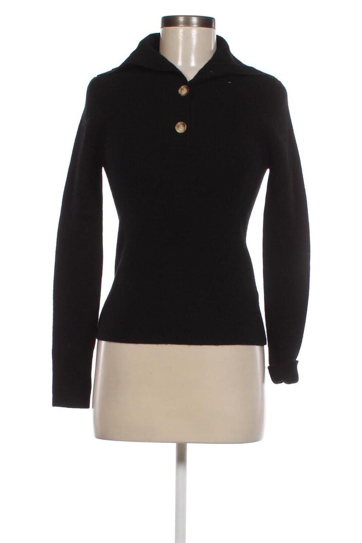 Дамски пуловер SUNCOO, Размер M, Цвят Черен, Цена 72,80 лв.