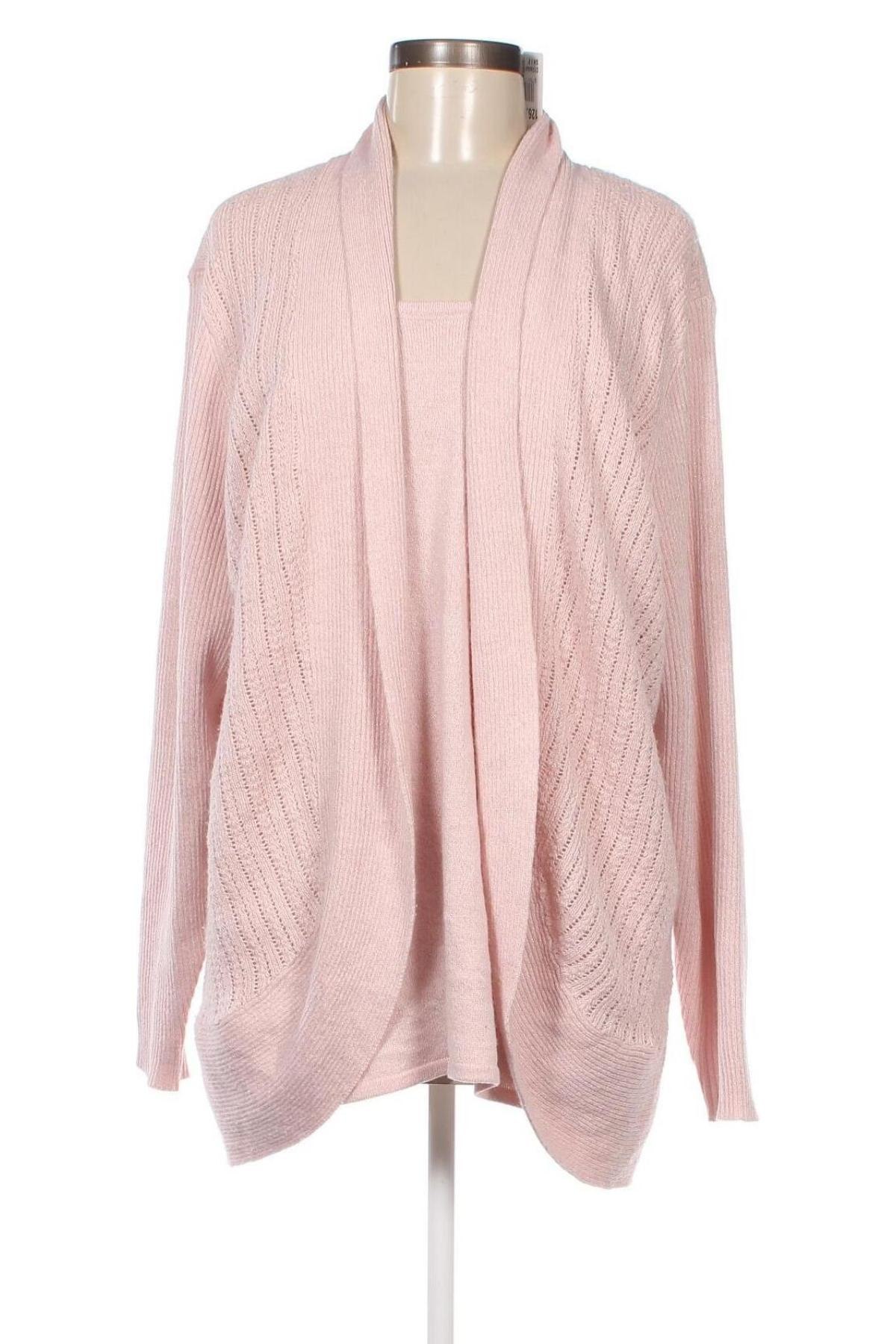 Дамски пуловер Sag Harbor, Размер XXL, Цвят Розов, Цена 29,00 лв.