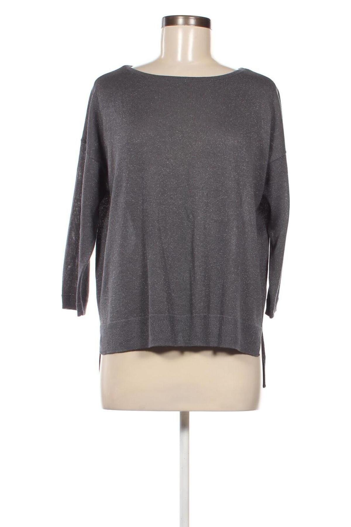Дамски пуловер Saint Tropez, Размер XL, Цвят Сив, Цена 20,91 лв.