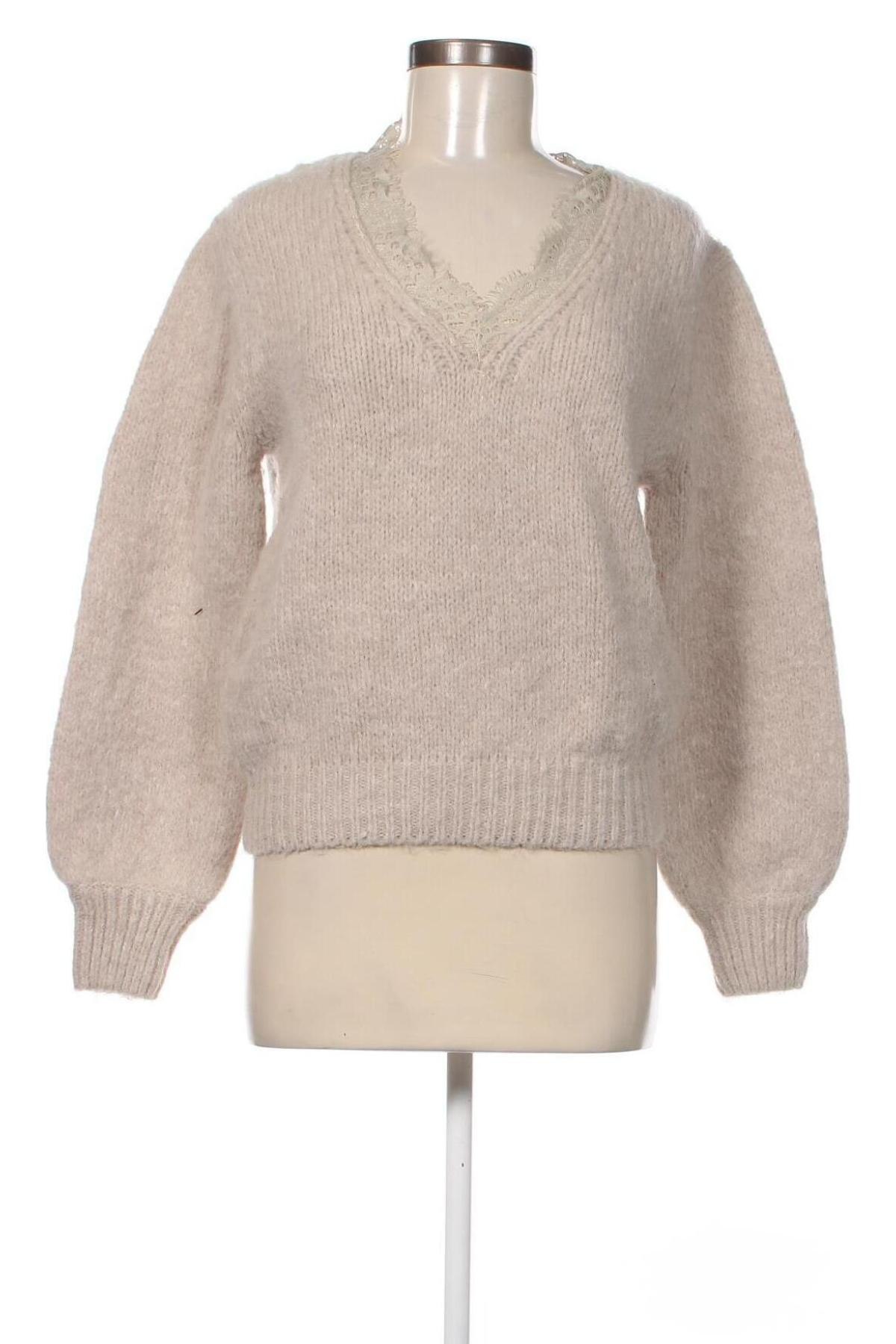 Дамски пуловер Sassy Classy, Размер M, Цвят Бежов, Цена 12,30 лв.