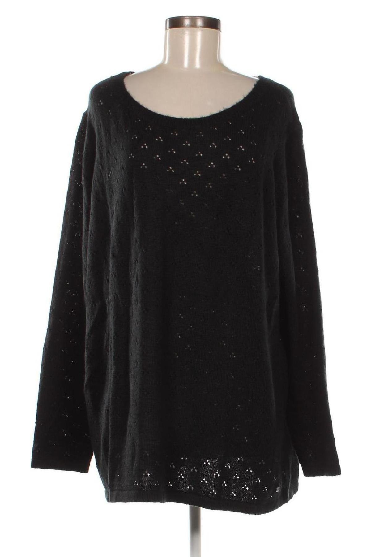 Дамски пуловер Sheego, Размер XXL, Цвят Черен, Цена 93,00 лв.