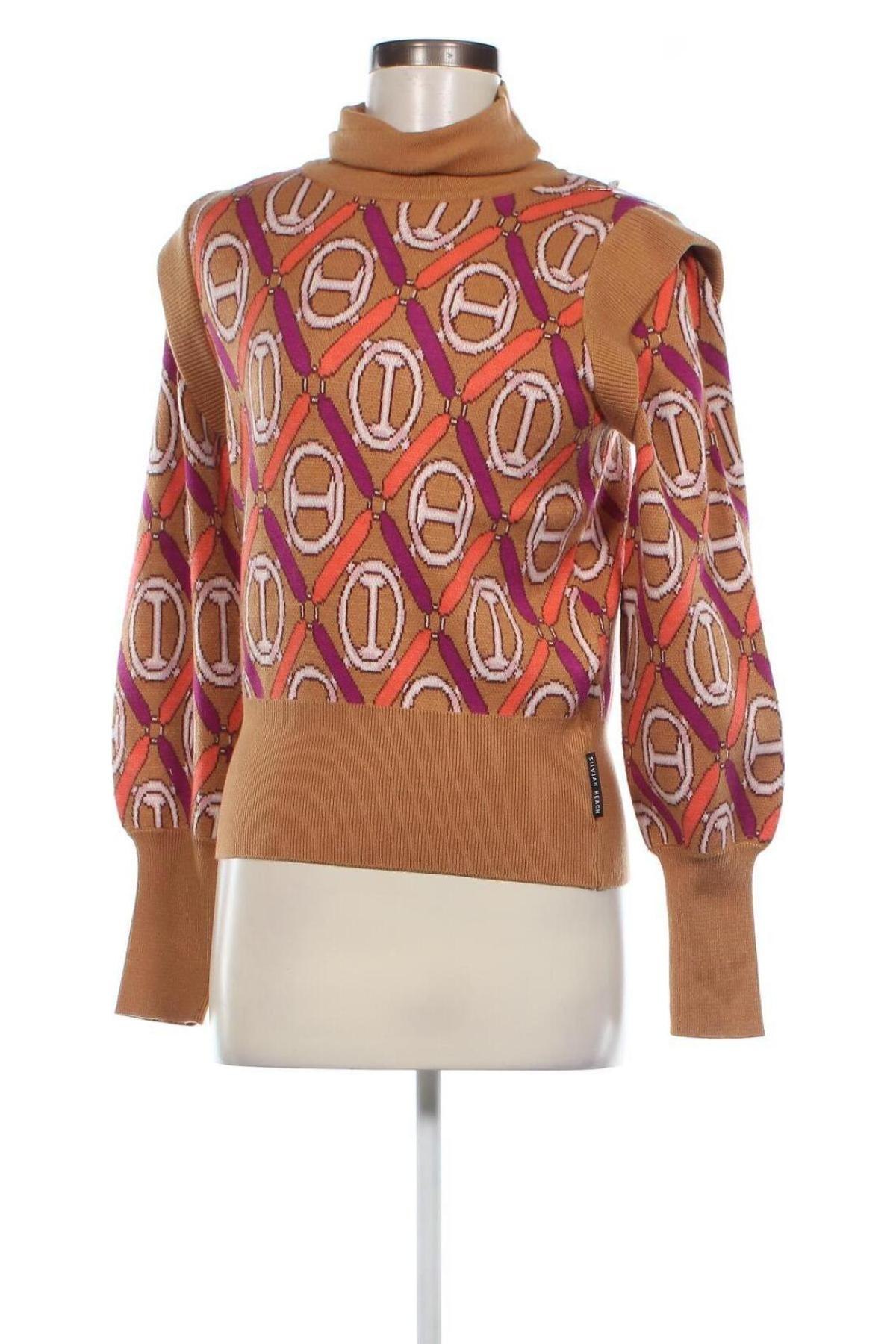 Дамски пуловер Silvian Heach, Размер S, Цвят Многоцветен, Цена 79,80 лв.