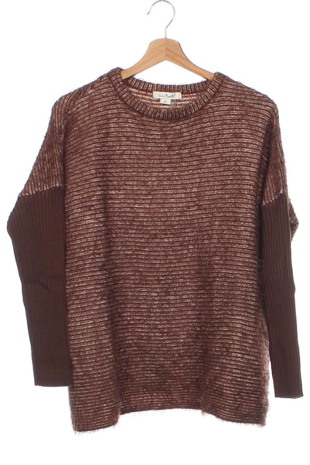 Дамски пуловер Simply Noelle, Размер XS, Цвят Кафяв, Цена 19,30 лв.