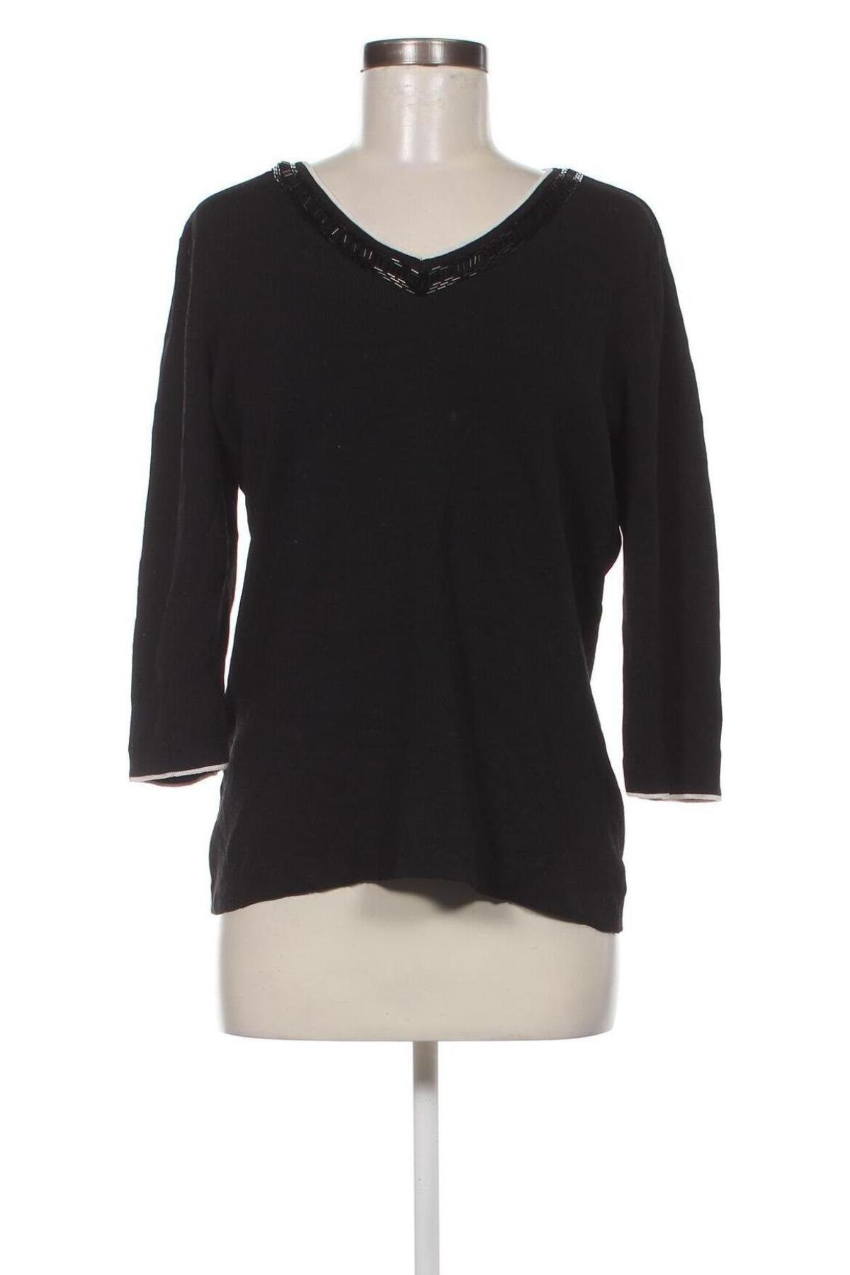 Дамски пуловер Sixth Sens, Размер L, Цвят Черен, Цена 13,05 лв.