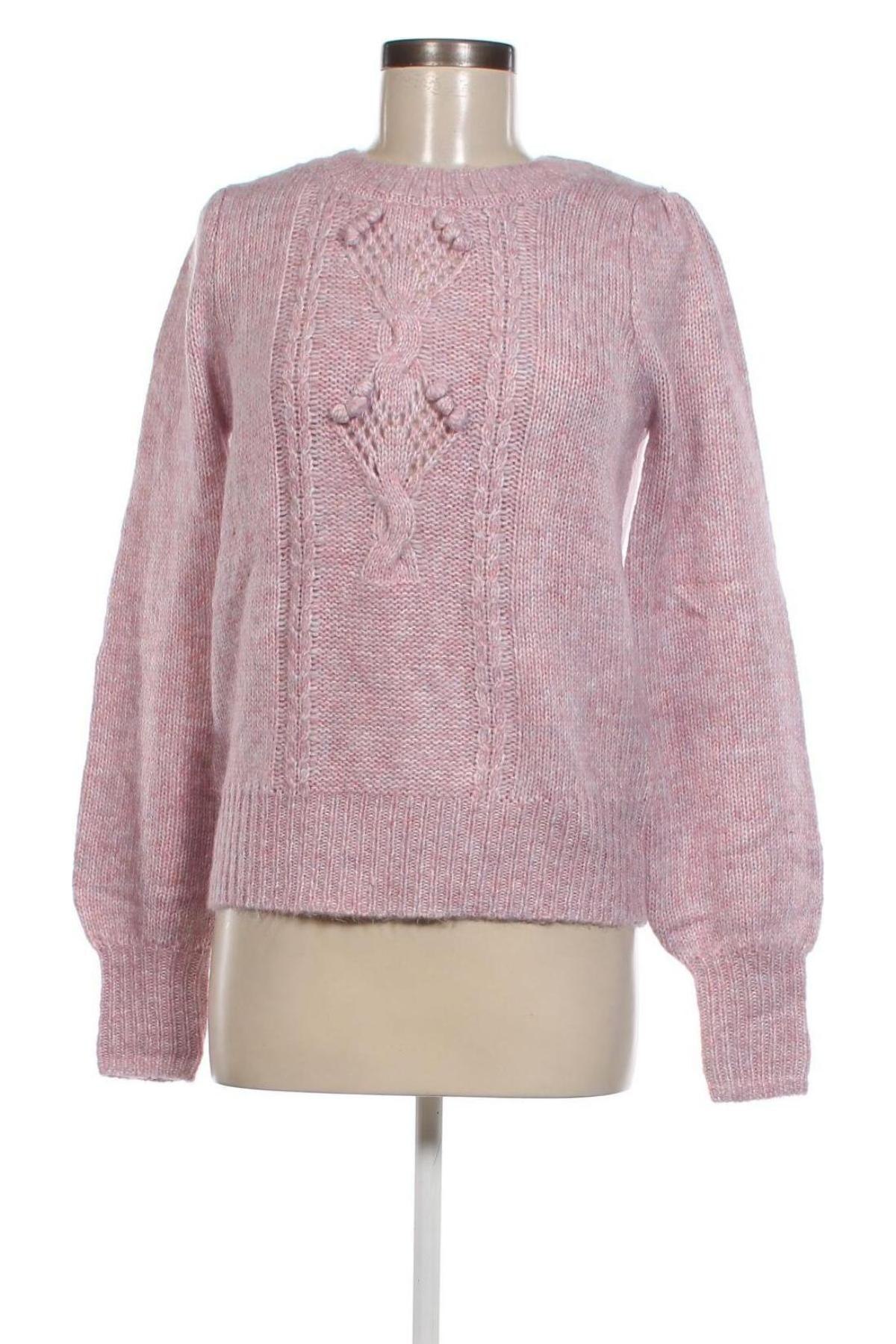 Дамски пуловер Springfield, Размер M, Цвят Розов, Цена 36,96 лв.
