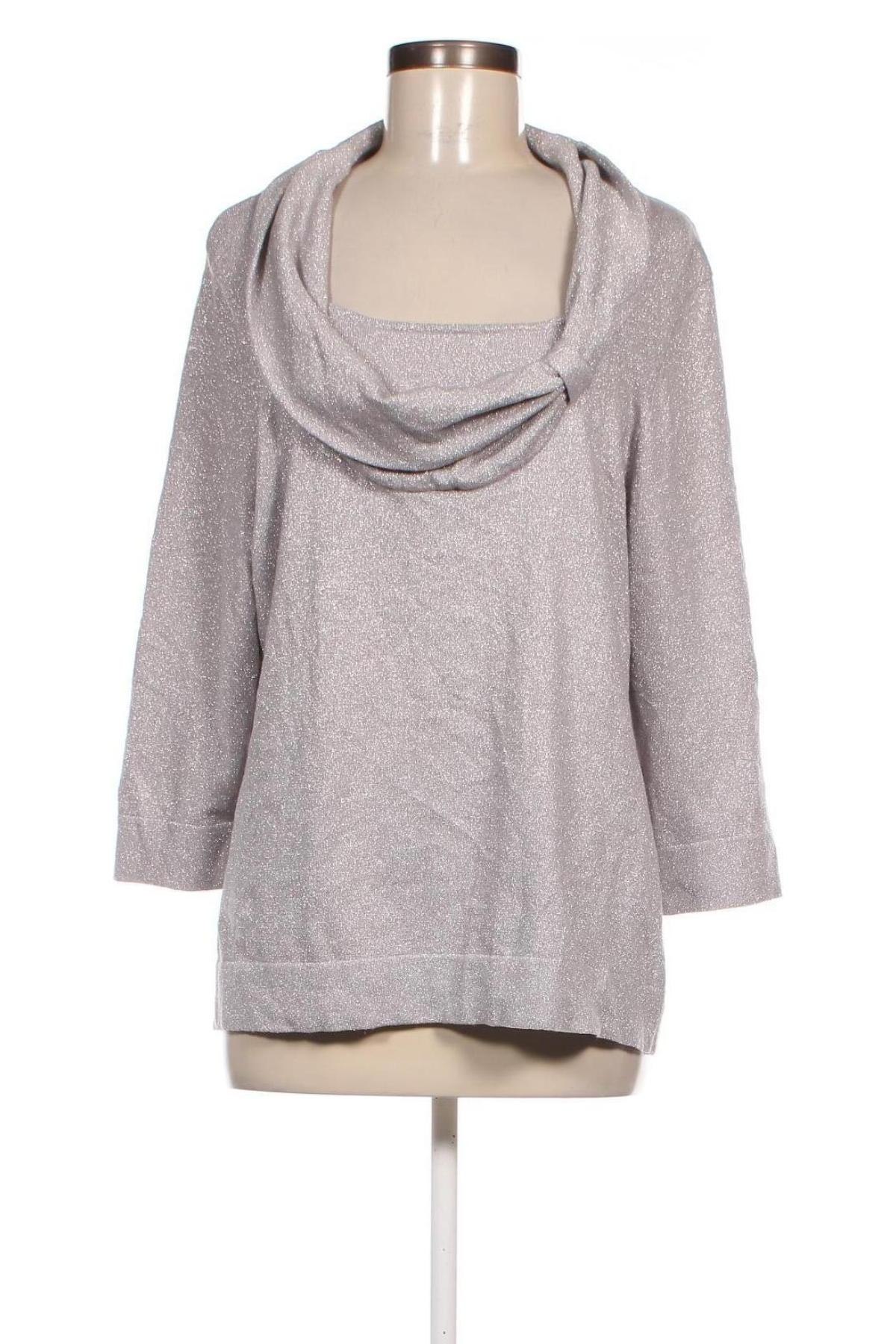 Дамски пуловер Style & Co, Размер XXL, Цвят Сив, Цена 15,66 лв.