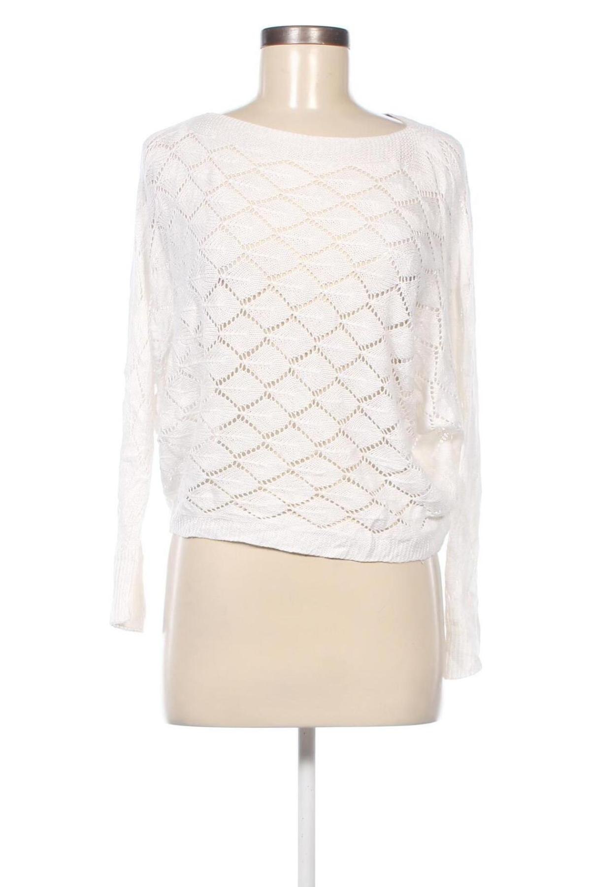 Γυναικείο πουλόβερ Styleboom, Μέγεθος M, Χρώμα Λευκό, Τιμή 6,28 €