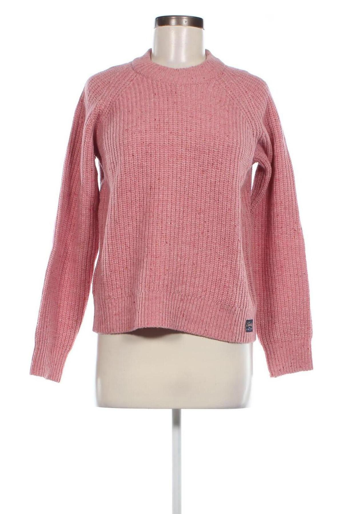 Γυναικείο πουλόβερ Superdry, Μέγεθος M, Χρώμα Ρόζ , Τιμή 25,13 €