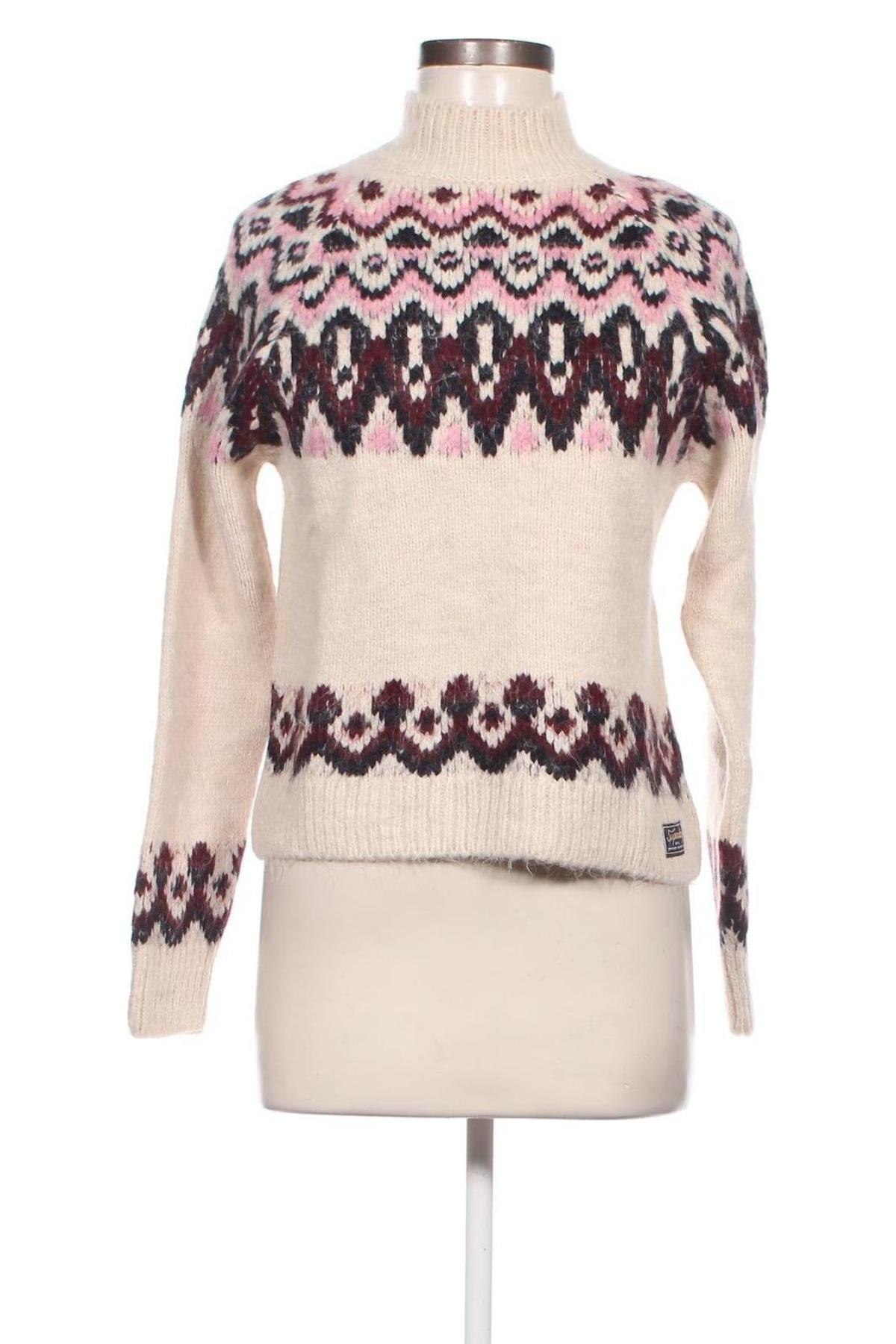 Γυναικείο πουλόβερ Superdry, Μέγεθος M, Χρώμα Πολύχρωμο, Τιμή 13,11 €