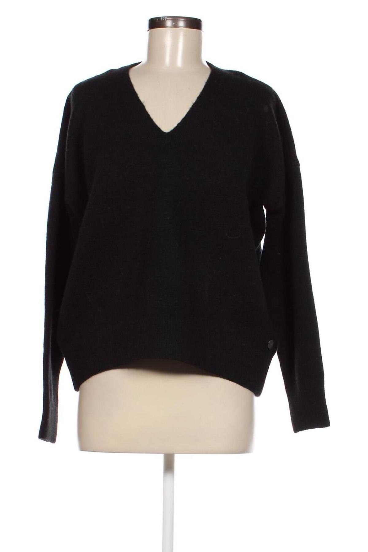 Дамски пуловер Superdry, Размер M, Цвят Черен, Цена 48,76 лв.