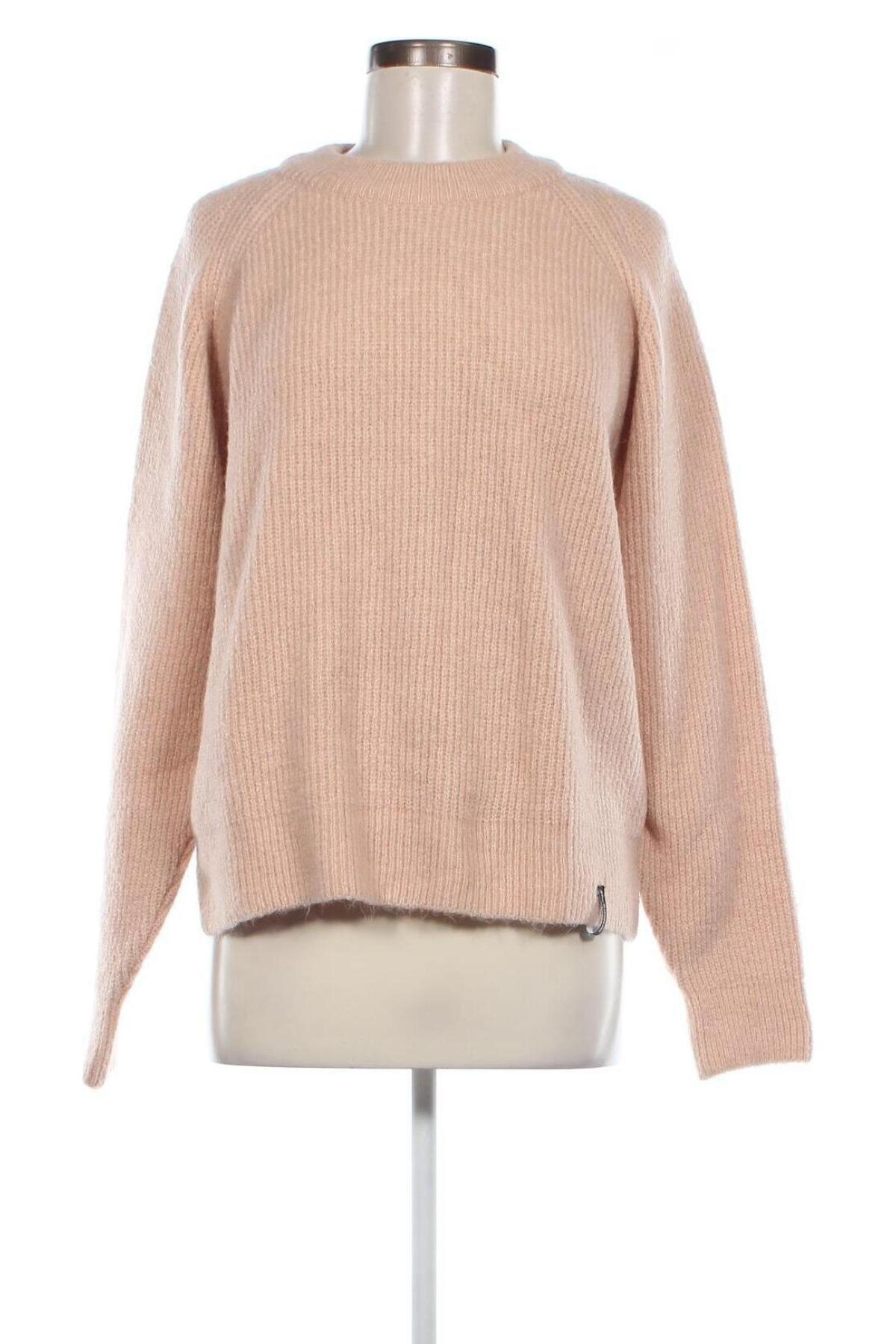 Γυναικείο πουλόβερ Superdry, Μέγεθος L, Χρώμα  Μπέζ, Τιμή 29,51 €
