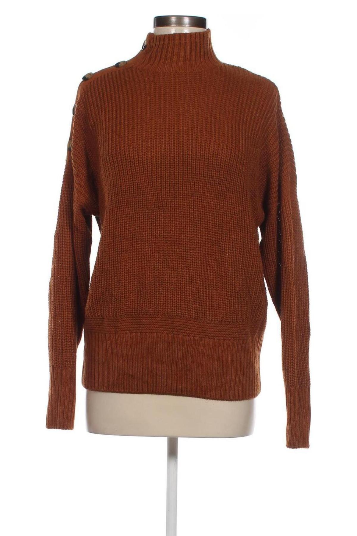 Дамски пуловер Suzy Shier, Размер L, Цвят Кафяв, Цена 10,15 лв.