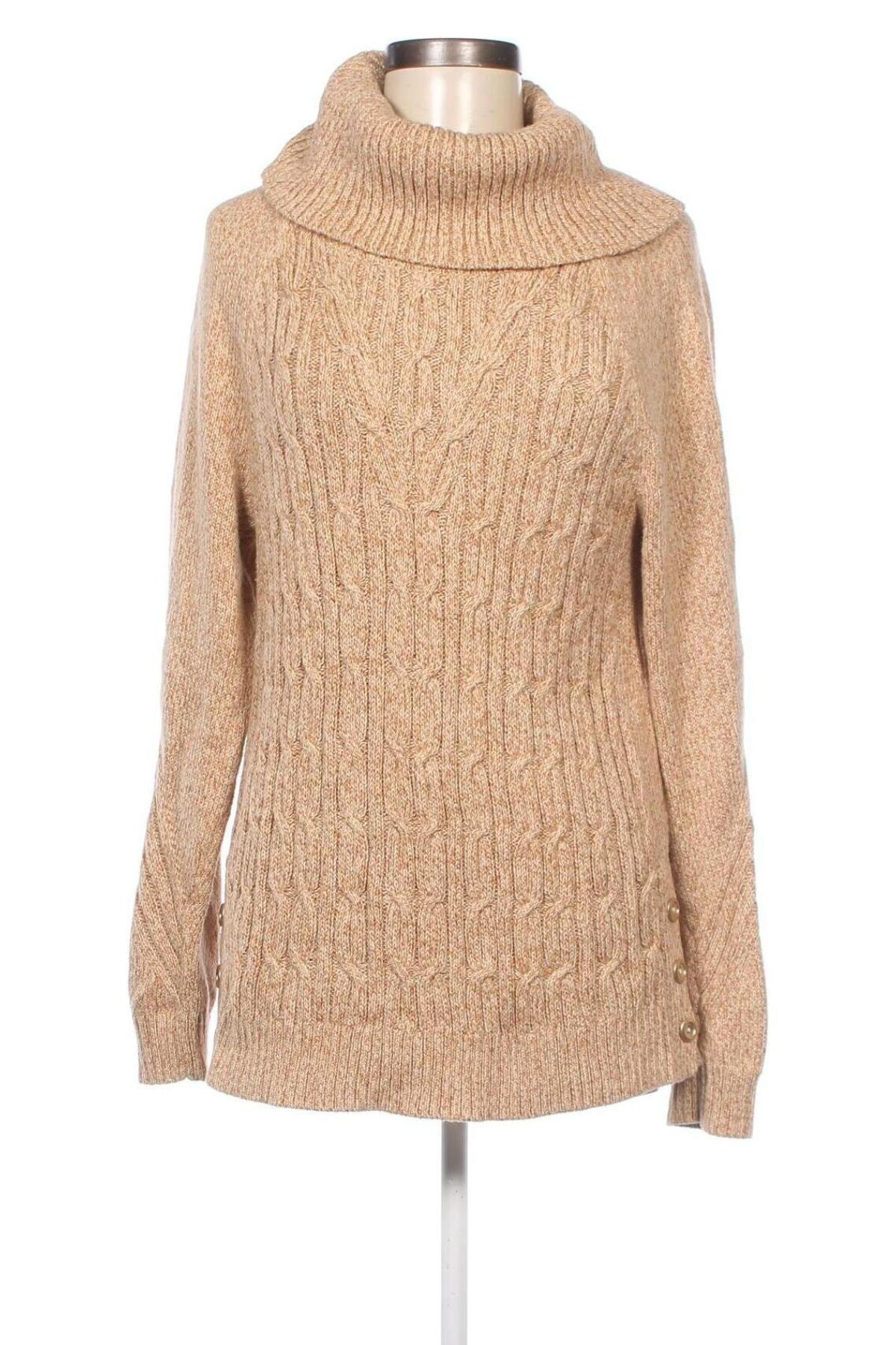 Дамски пуловер Talbots, Размер M, Цвят Бежов, Цена 10,15 лв.
