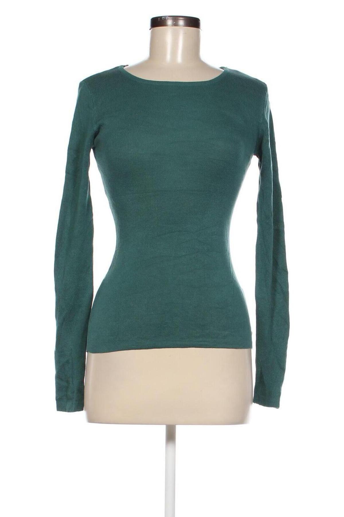 Дамски пуловер Temt, Размер S, Цвят Зелен, Цена 18,40 лв.