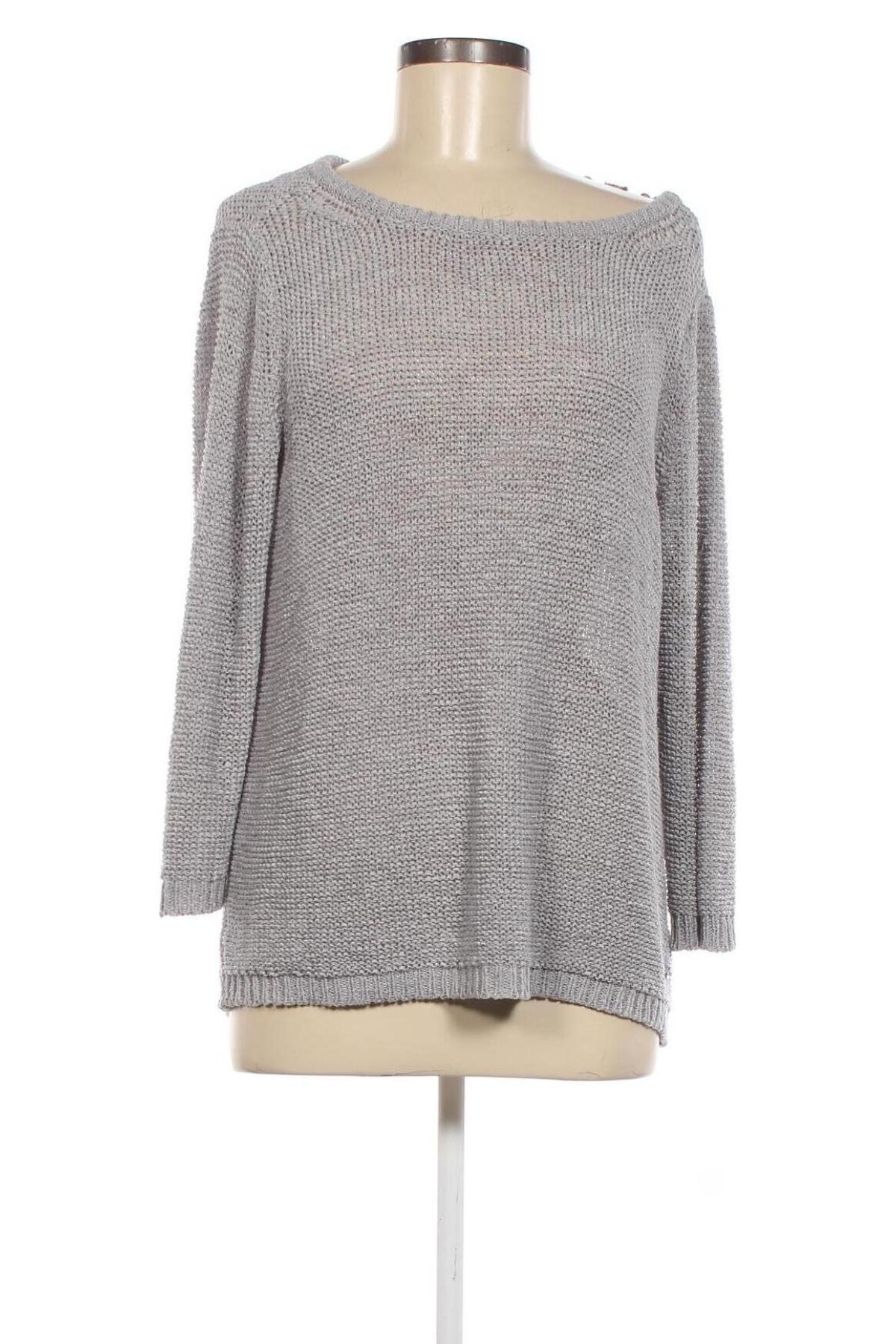Дамски пуловер Tom Tailor, Размер M, Цвят Сив, Цена 12,30 лв.