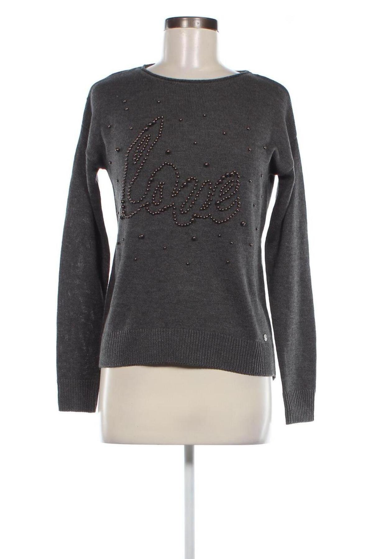 Γυναικείο πουλόβερ Tom Tailor, Μέγεθος XS, Χρώμα Γκρί, Τιμή 21,57 €