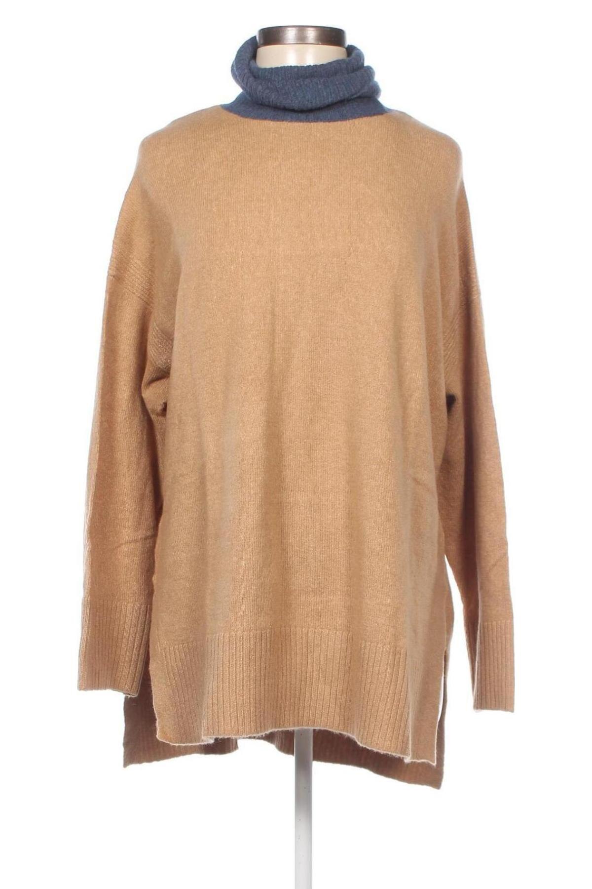 Дамски пуловер Tom Tailor, Размер S, Цвят Бежов, Цена 32,55 лв.
