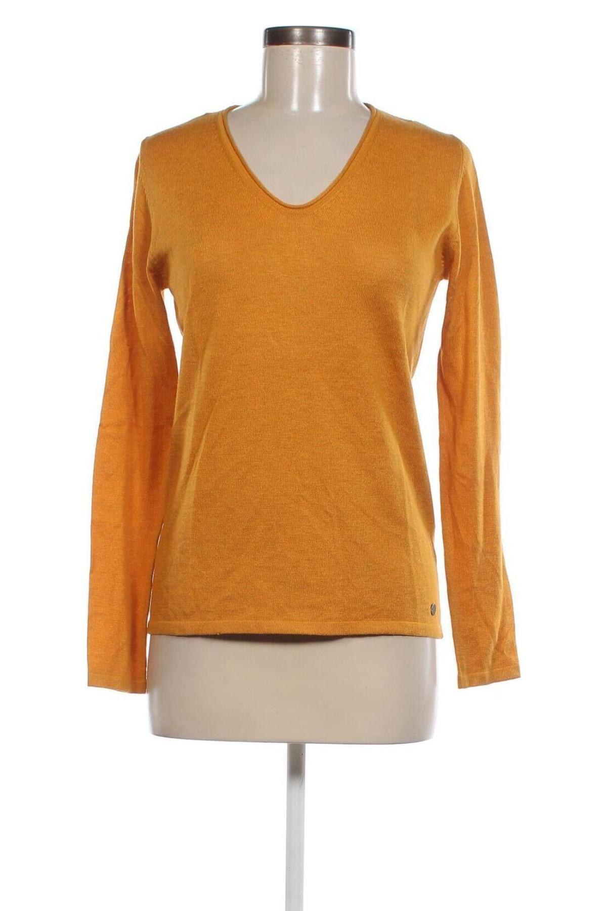 Дамски пуловер Tom Tailor, Размер M, Цвят Оранжев, Цена 41,00 лв.