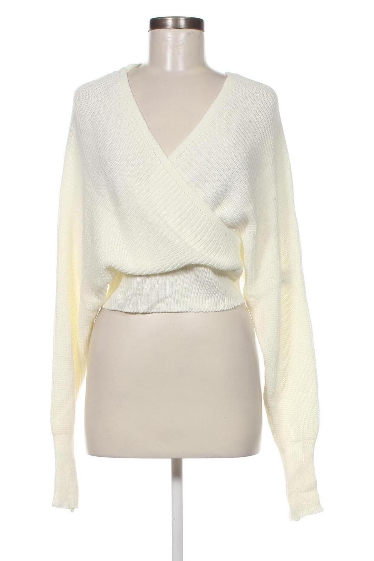 Дамски пуловер Trendyol, Размер M, Цвят Бял, Цена 32,55 лв.