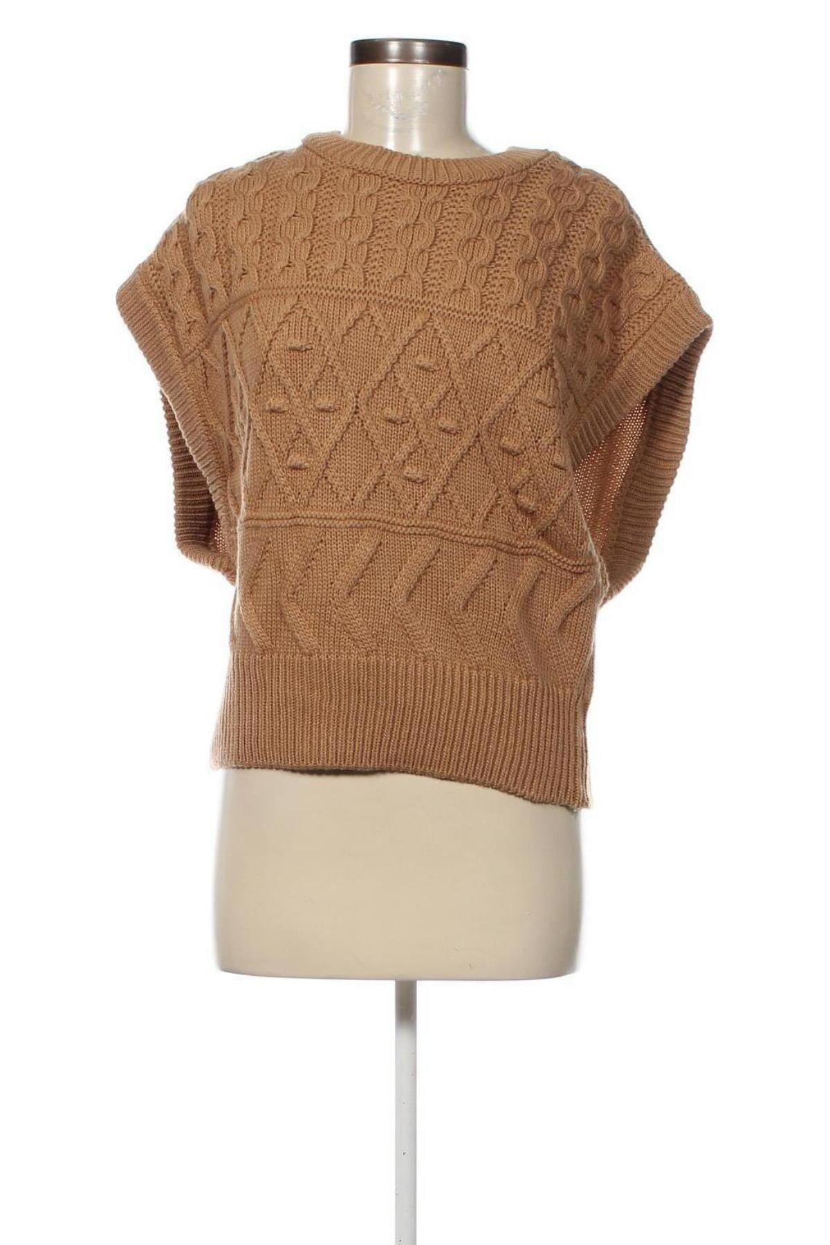 Дамски пуловер Trendyol, Размер M, Цвят Кафяв, Цена 23,25 лв.