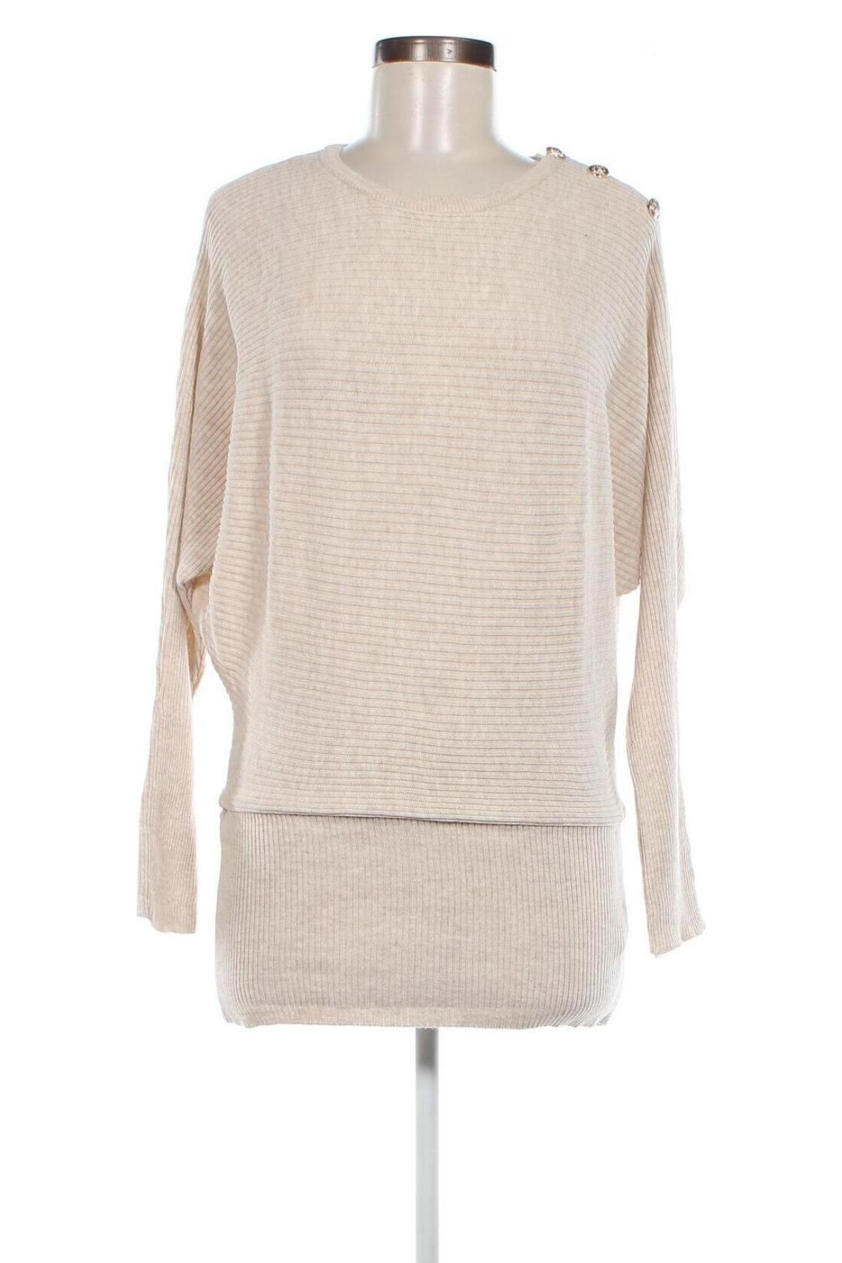 Дамски пуловер Trendyol, Размер M, Цвят Бежов, Цена 27,90 лв.