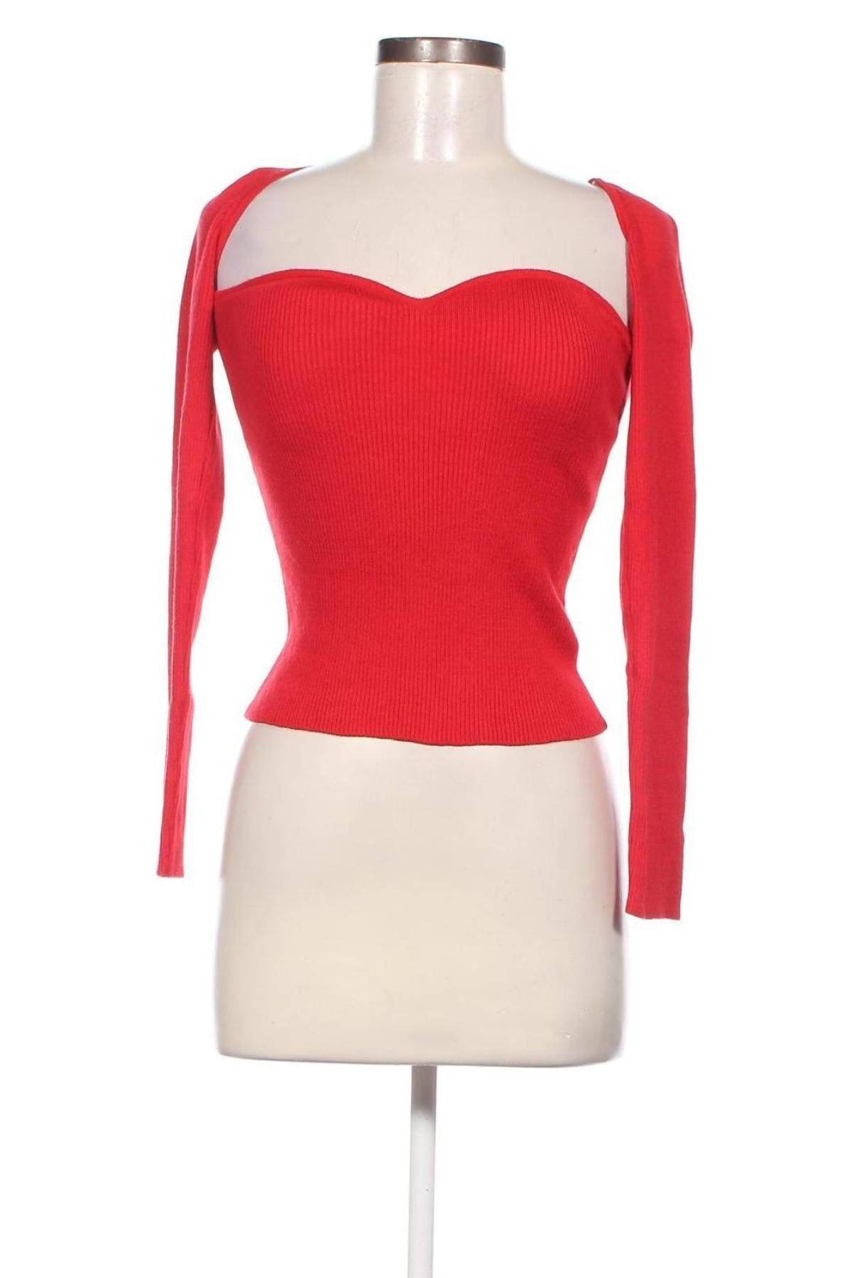 Γυναικείο πουλόβερ Trendyol, Μέγεθος L, Χρώμα Κόκκινο, Τιμή 14,38 €