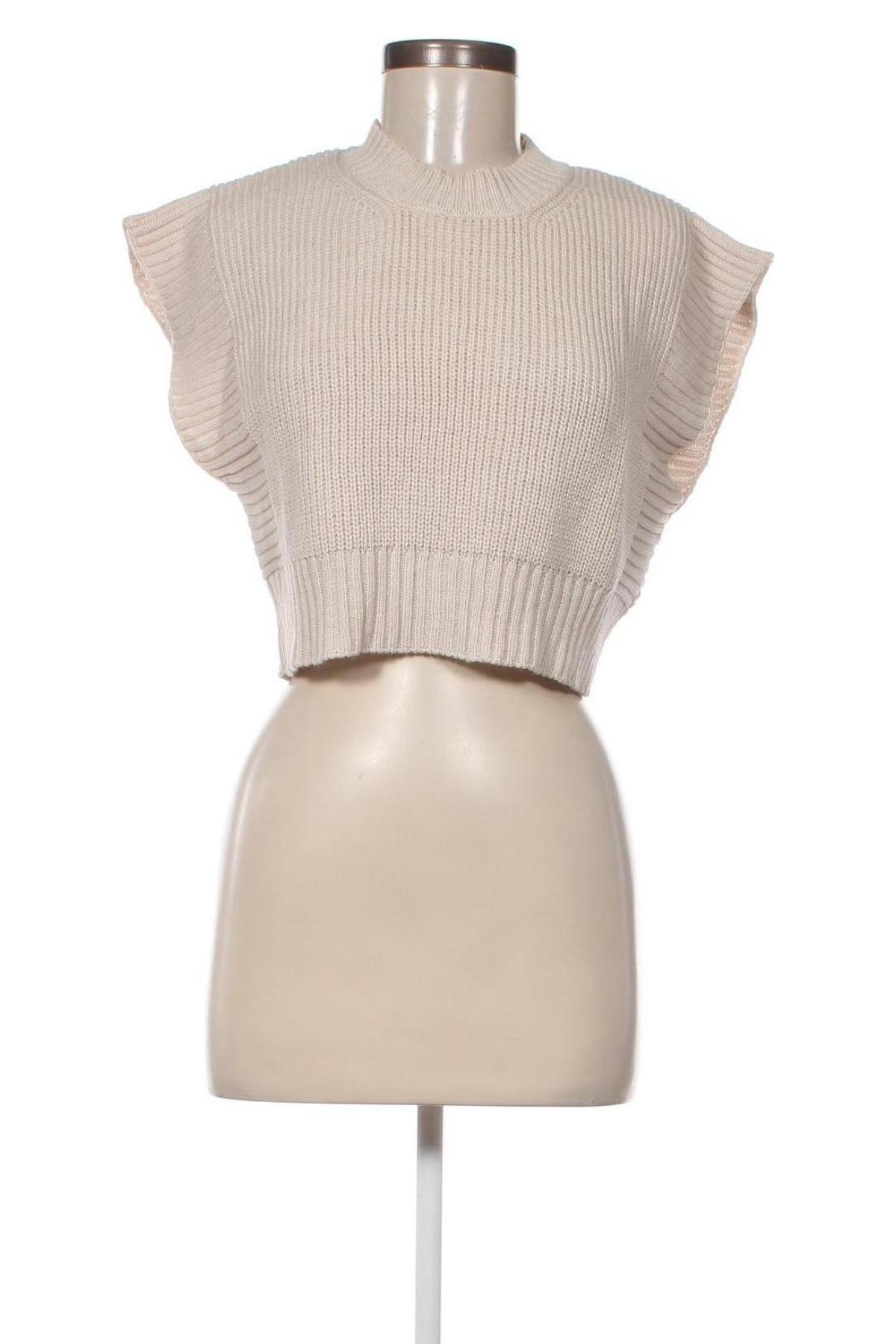 Pulover de femei Trendyol, Mărime S, Culoare Bej, Preț 91,78 Lei