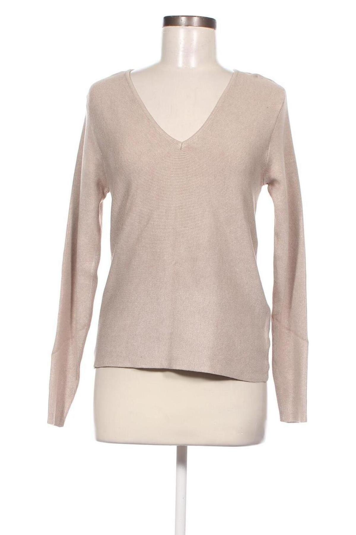Γυναικείο πουλόβερ VILA, Μέγεθος M, Χρώμα  Μπέζ, Τιμή 11,19 €