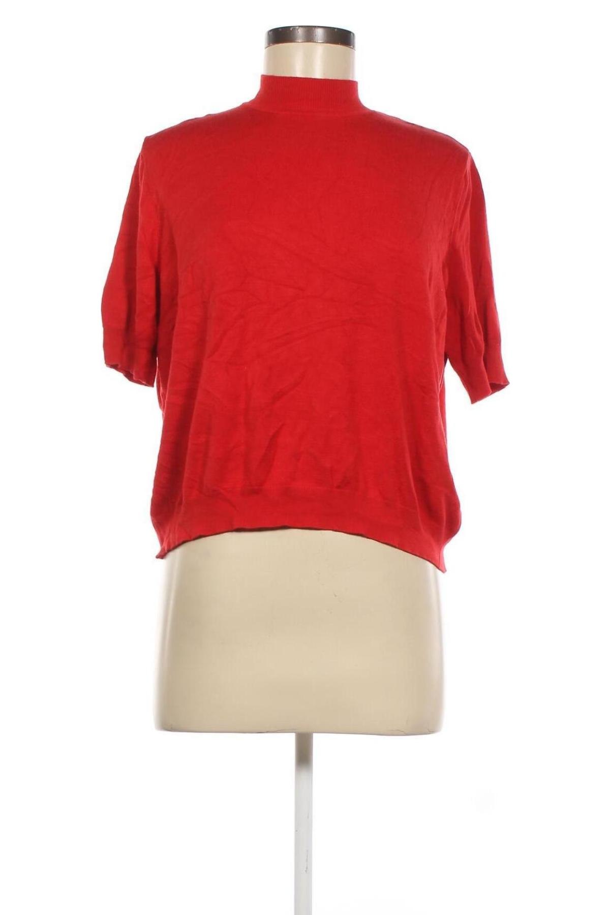 Дамски пуловер Women by Tchibo, Размер XXL, Цвят Червен, Цена 24,07 лв.