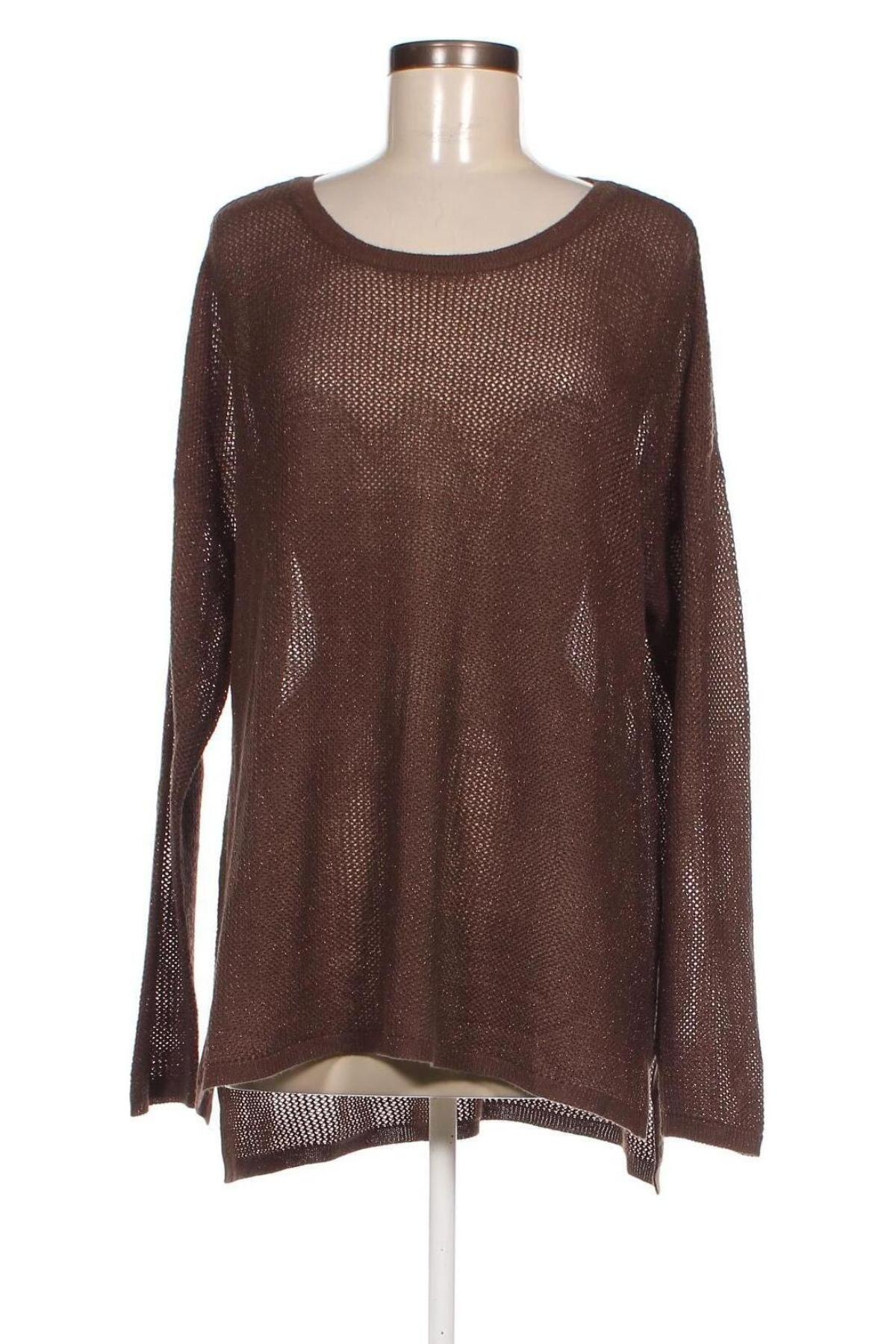 Дамски пуловер Yessica, Размер XL, Цвят Кафяв, Цена 15,66 лв.