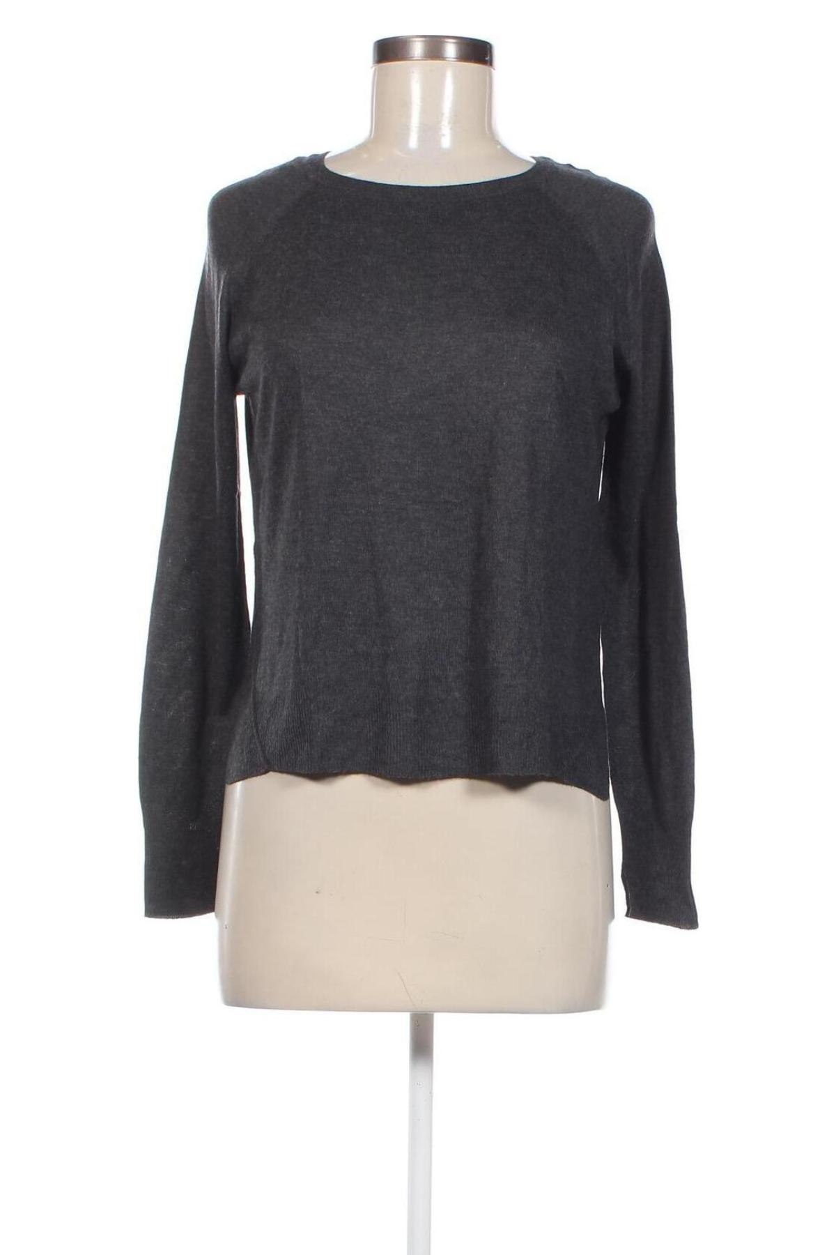 Дамски пуловер Zara, Размер S, Цвят Сив, Цена 15,73 лв.