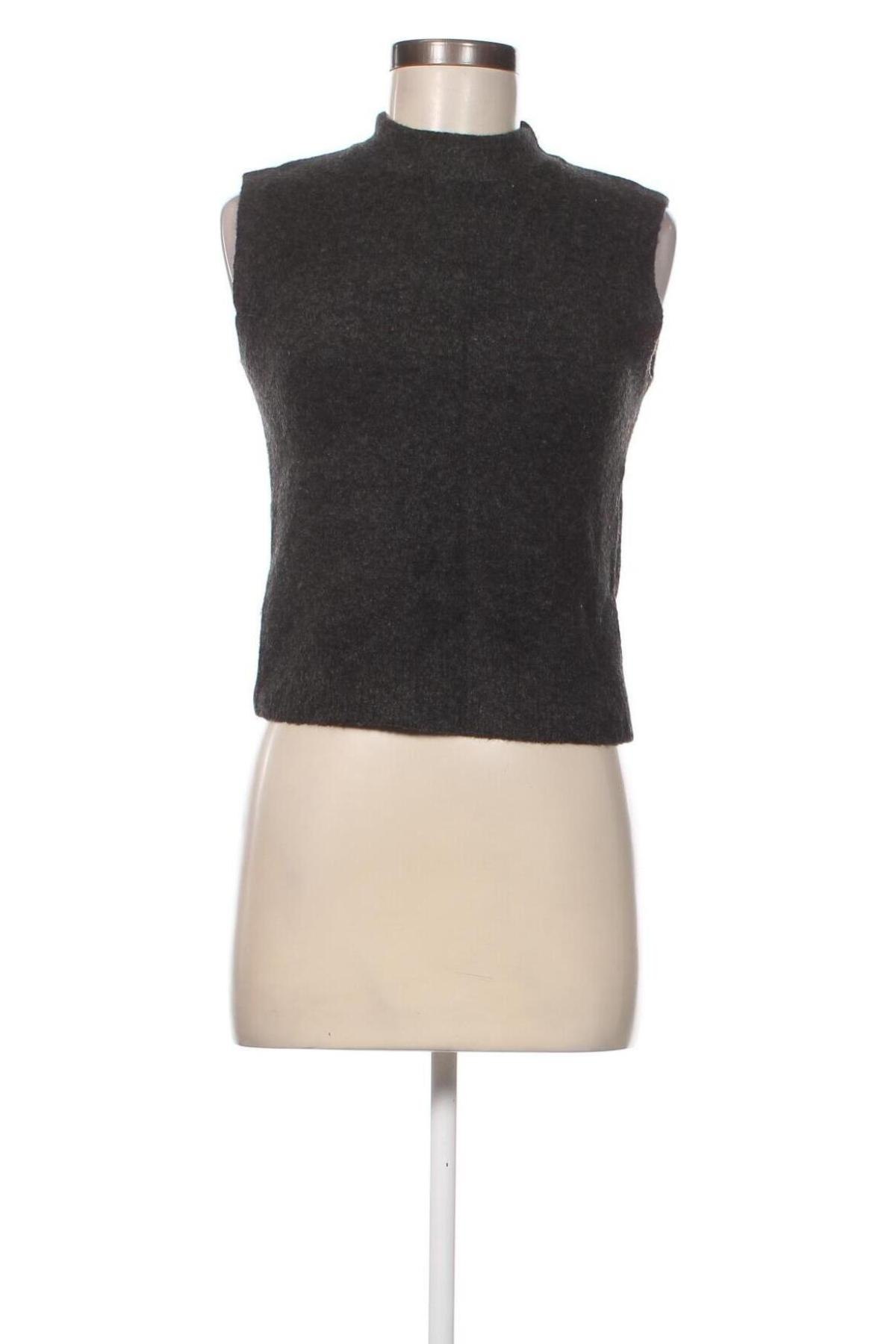 Дамски пуловер Zara, Размер M, Цвят Сив, Цена 14,61 лв.