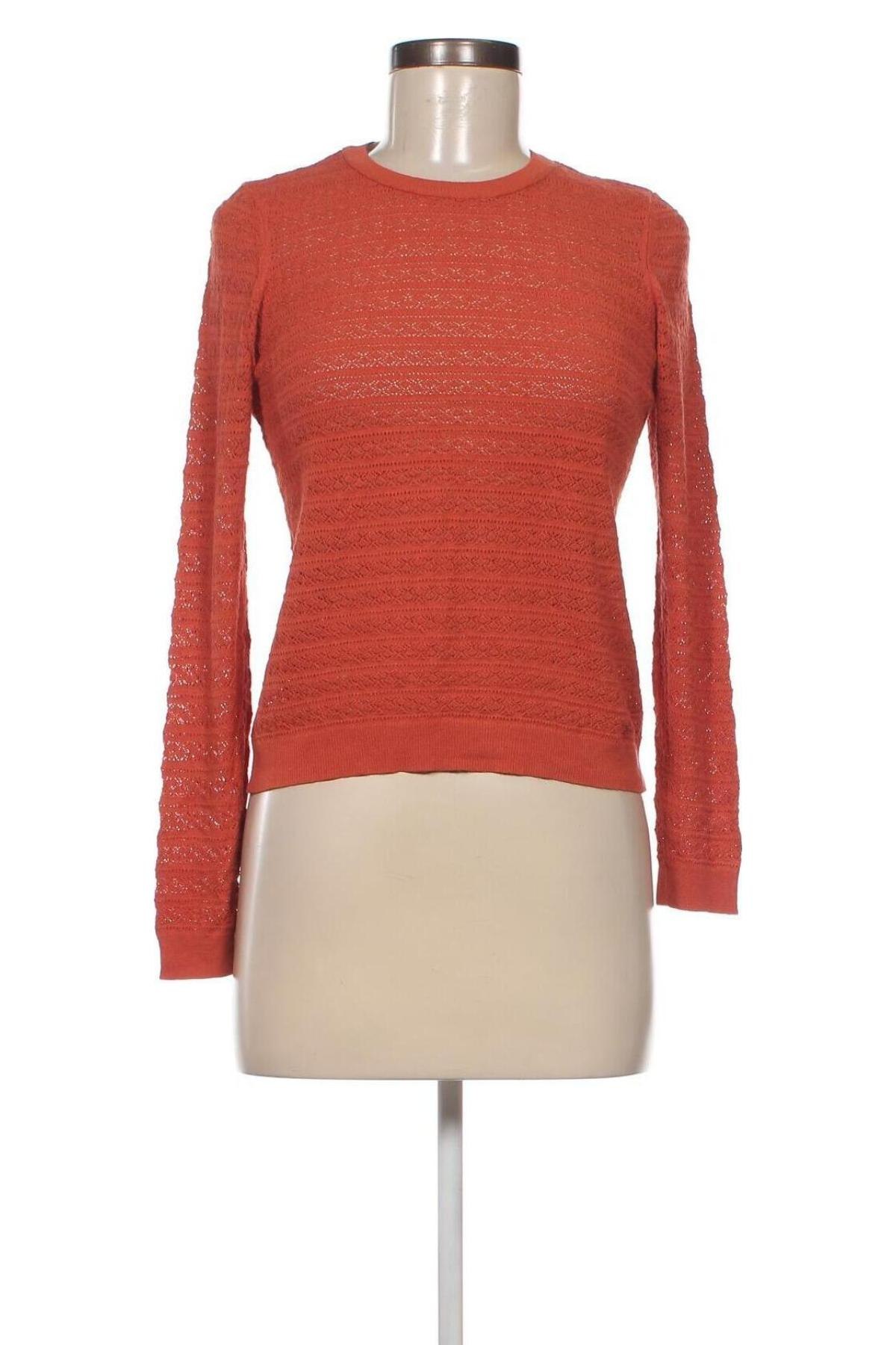 Дамски пуловер Zara, Размер M, Цвят Червен, Цена 6,48 лв.