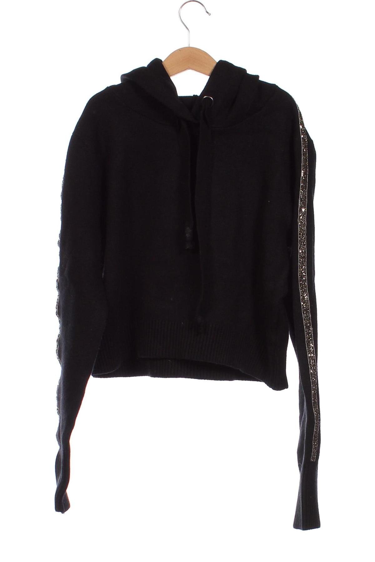 Дамски пуловер Zara Knitwear, Размер S, Цвят Черен, Цена 14,78 лв.