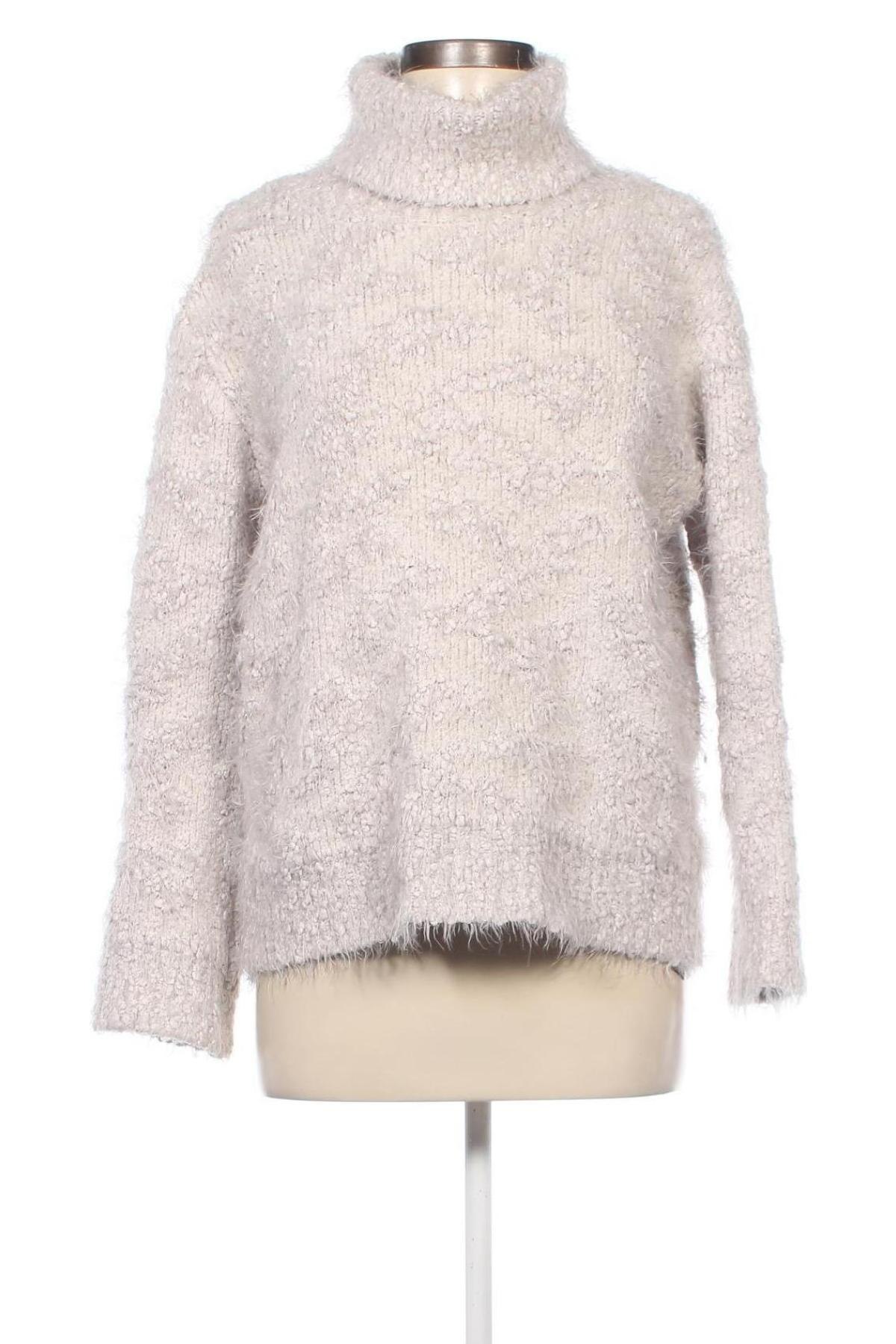 Dámský svetr Zara Knitwear, Velikost L, Barva Krémová, Cena  129,00 Kč