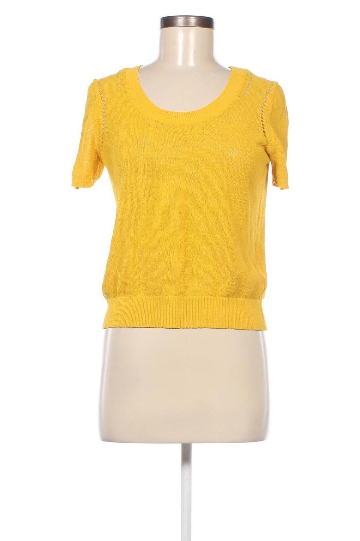 Дамски пуловер Zero, Размер M, Цвят Жълт, Цена 41,00 лв.