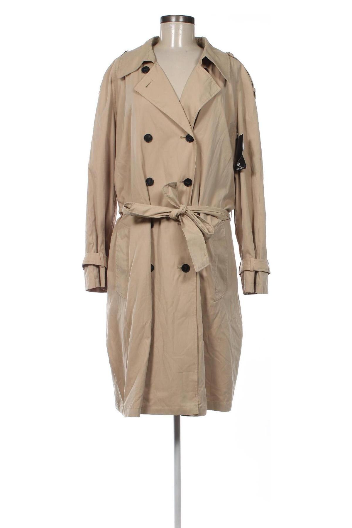 Damen Trenchcoat Canda, Größe 3XL, Farbe Beige, Preis 78,50 €
