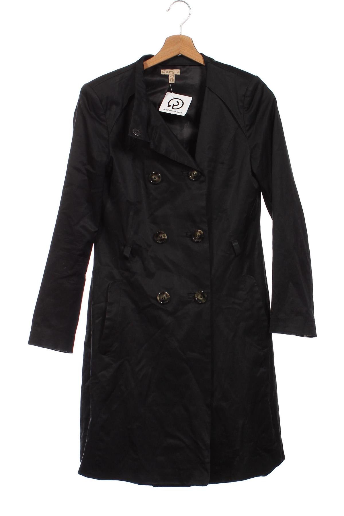 Damen Trench Coat Capasca, Größe XS, Farbe Schwarz, Preis € 21,99