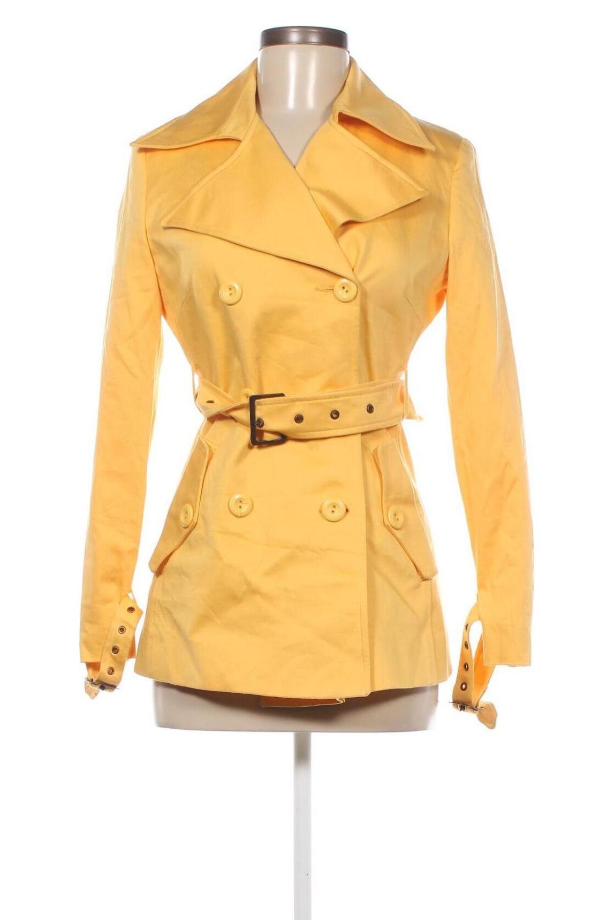 Dámský přechodný kabát  Koton, Velikost S, Barva Žlutá, Cena  887,00 Kč