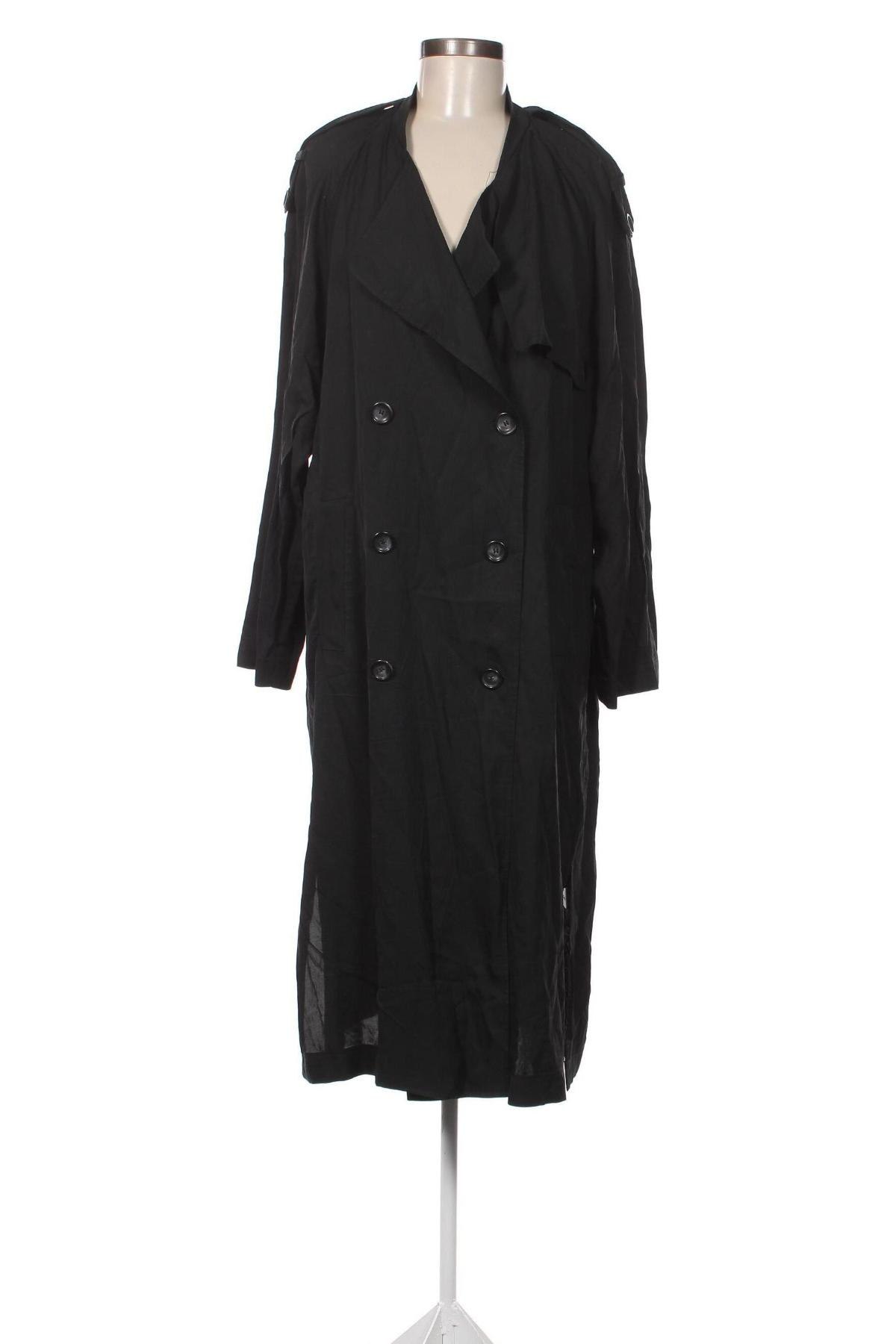 Damen Trenchcoat Massimo Dutti, Größe M, Farbe Schwarz, Preis 96,02 €