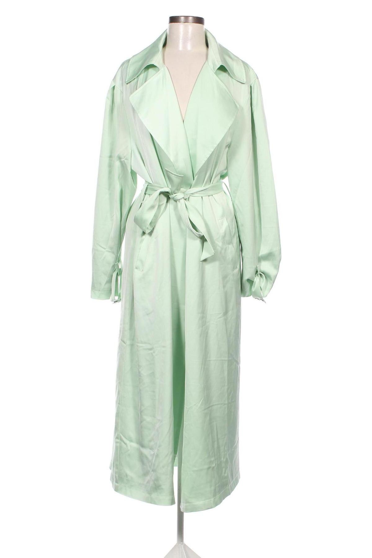 Damen Trench Coat Nly Trend, Größe S, Farbe Grün, Preis € 25,36