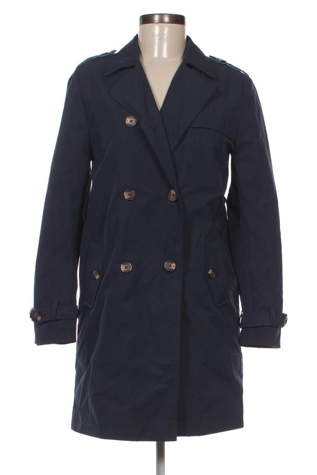 Damen Trenchcoat Pepe Jeans, Größe XS, Farbe Blau, Preis 105,22 €